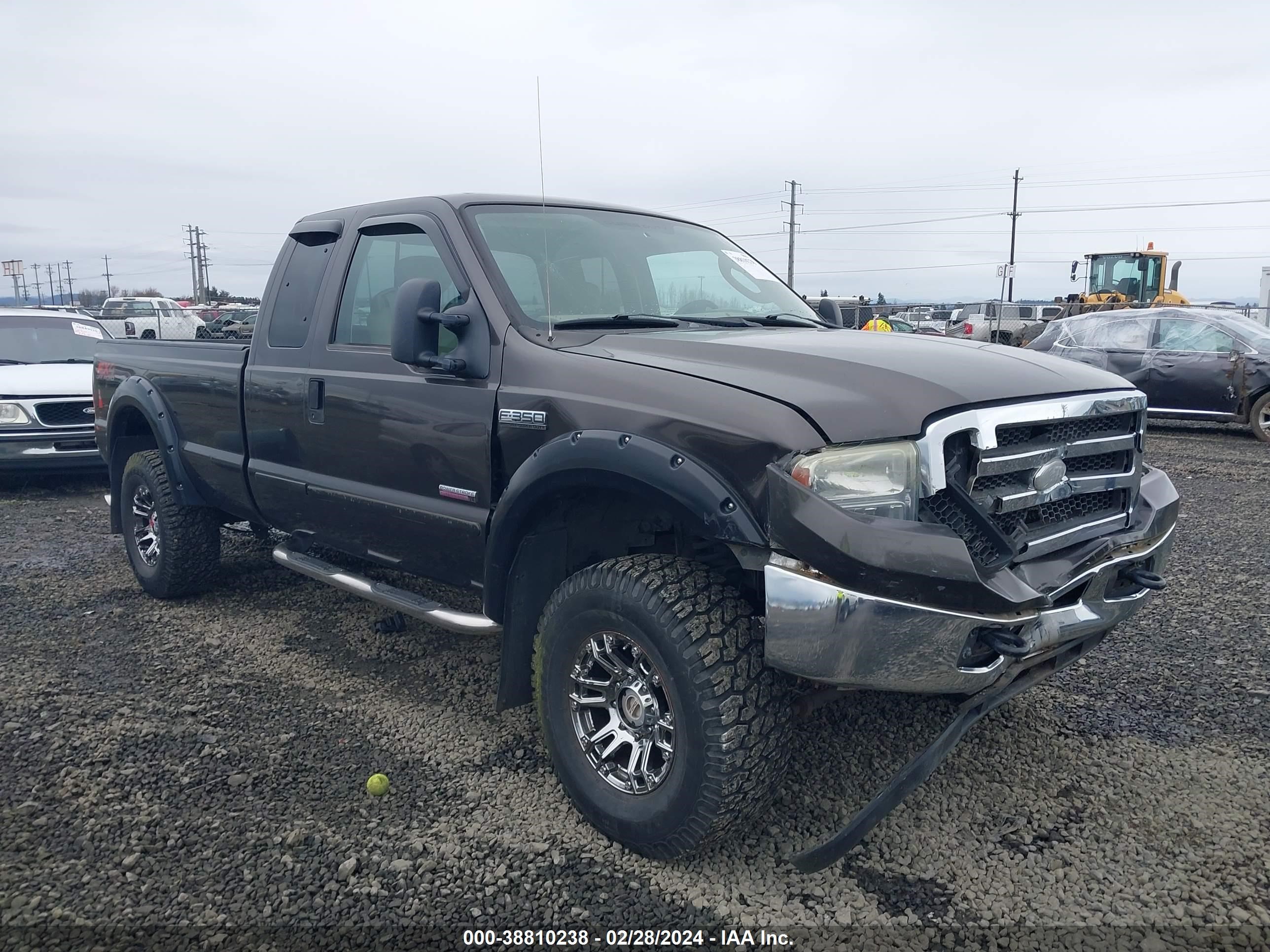 FORD F350 2005 1ftwx31p25ec63586