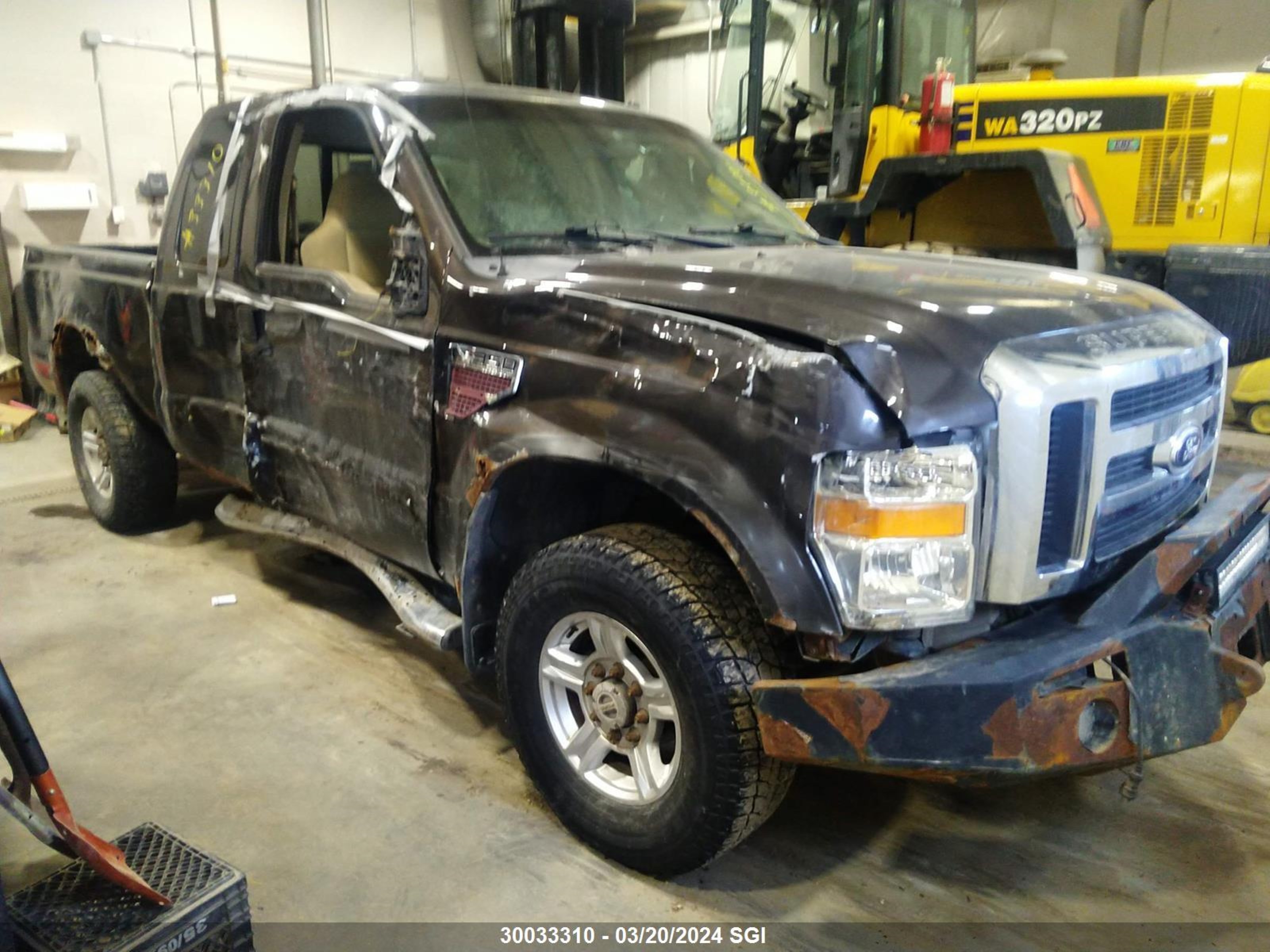 FORD F350 2008 1ftwx31r78ea58187