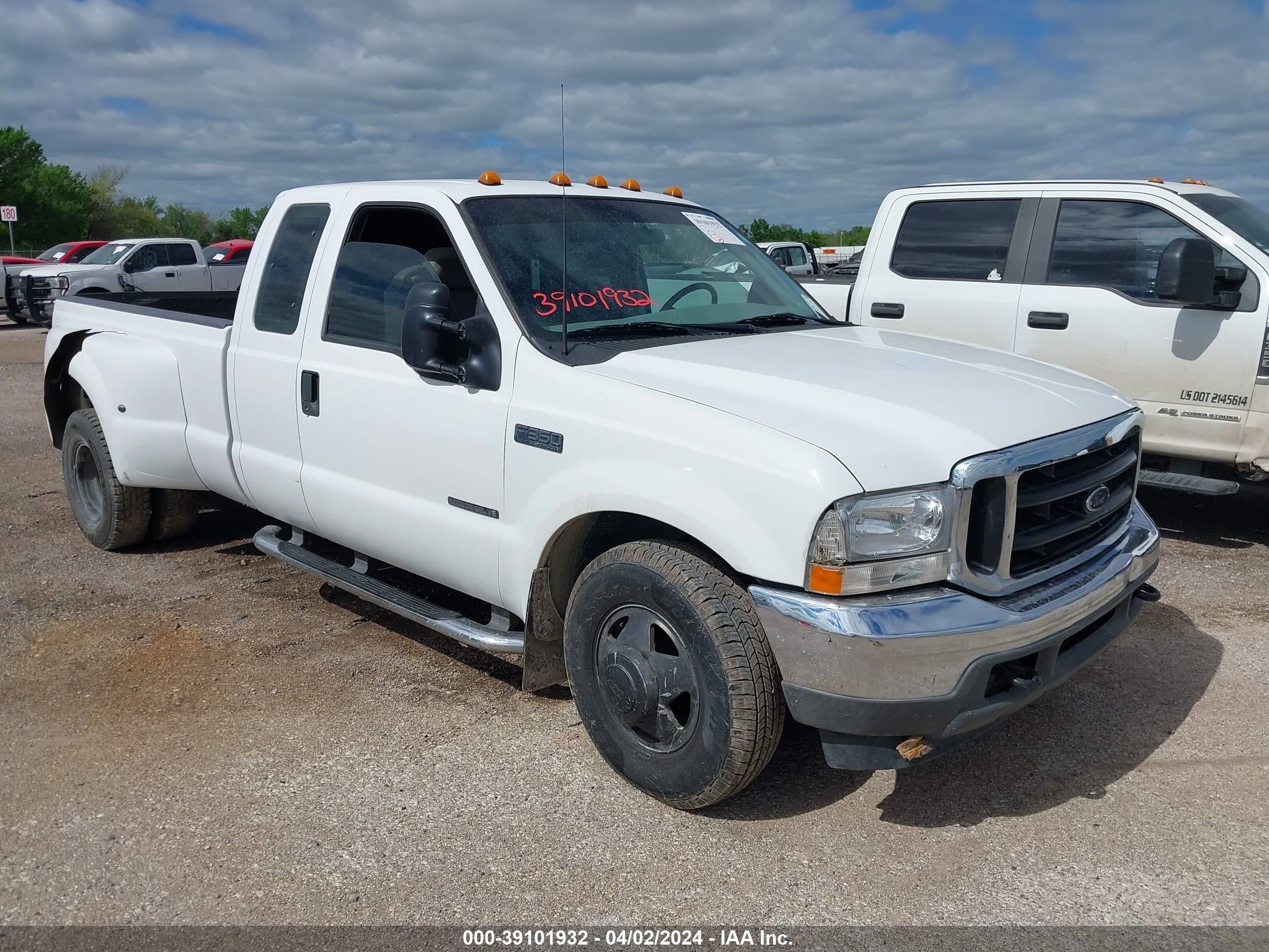 FORD F350 2001 1ftwx32f41eb02950