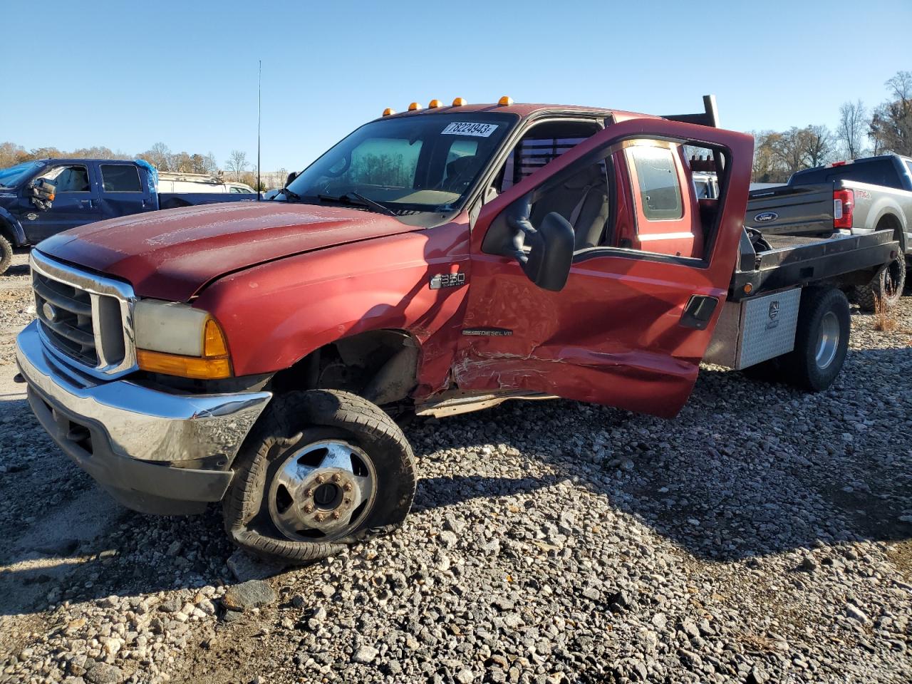 FORD F350 2001 1ftwx33f01eb02345