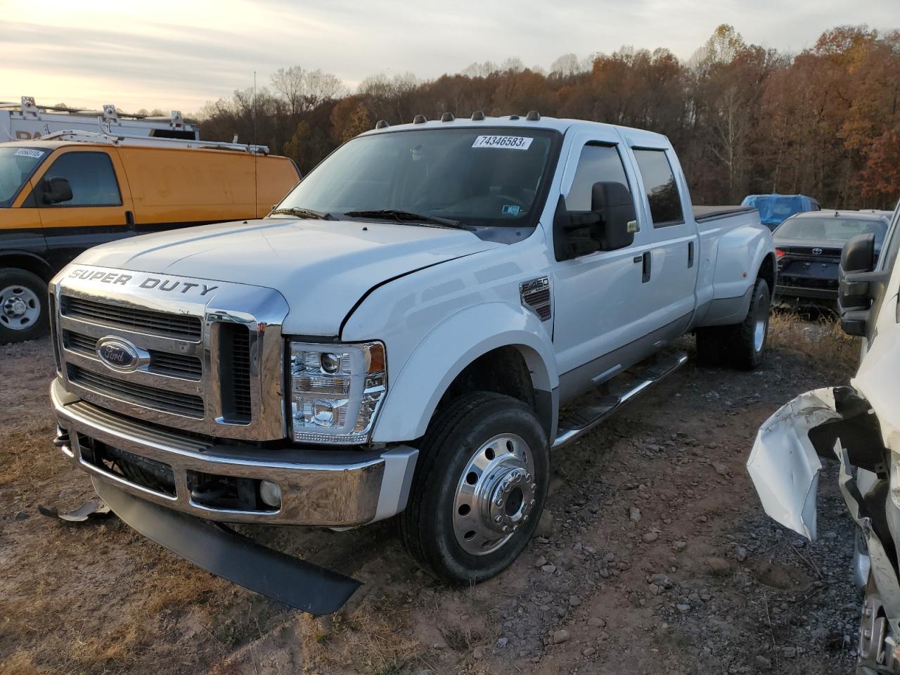 FORD F450 2008 1ftxw43r08eb21866