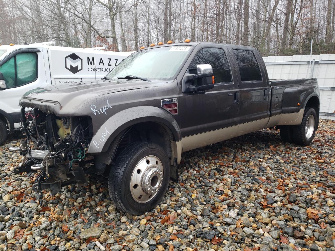 FORD F450 2008 1ftxw43r58ec87249