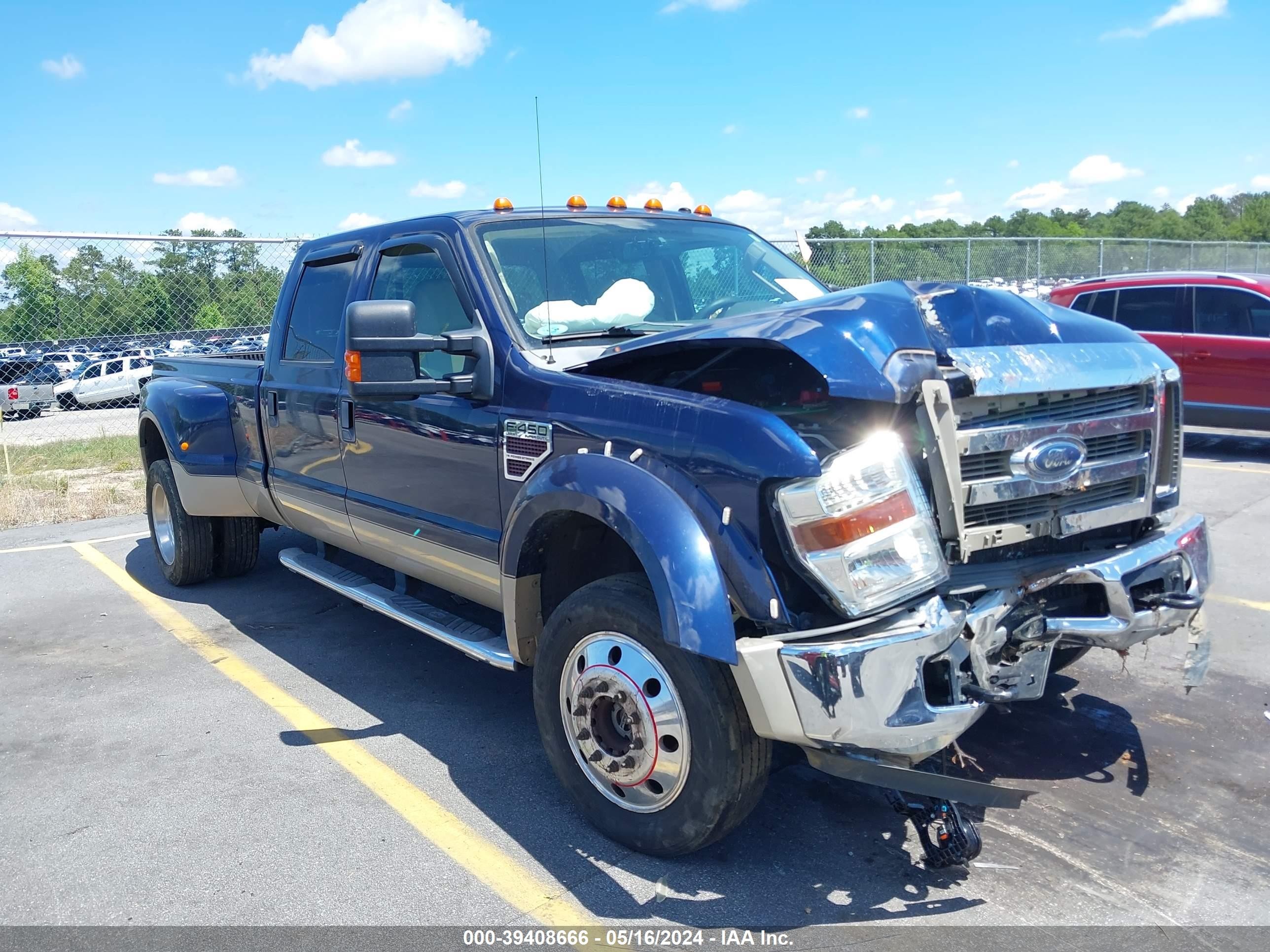 FORD F450 2008 1ftxw43r78ea06164