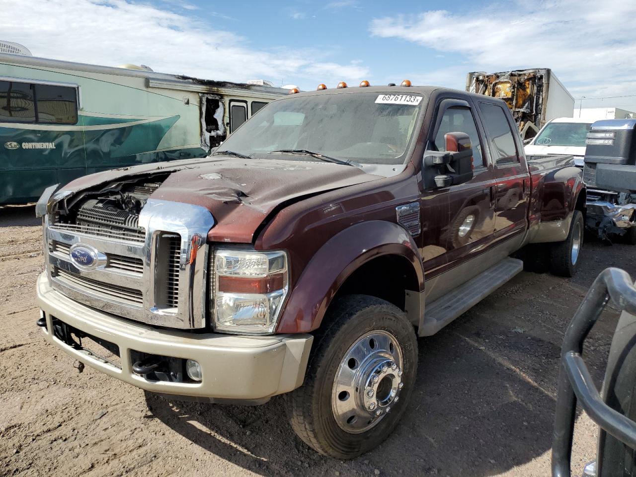 FORD F450 2008 1ftxw43r88ec02212