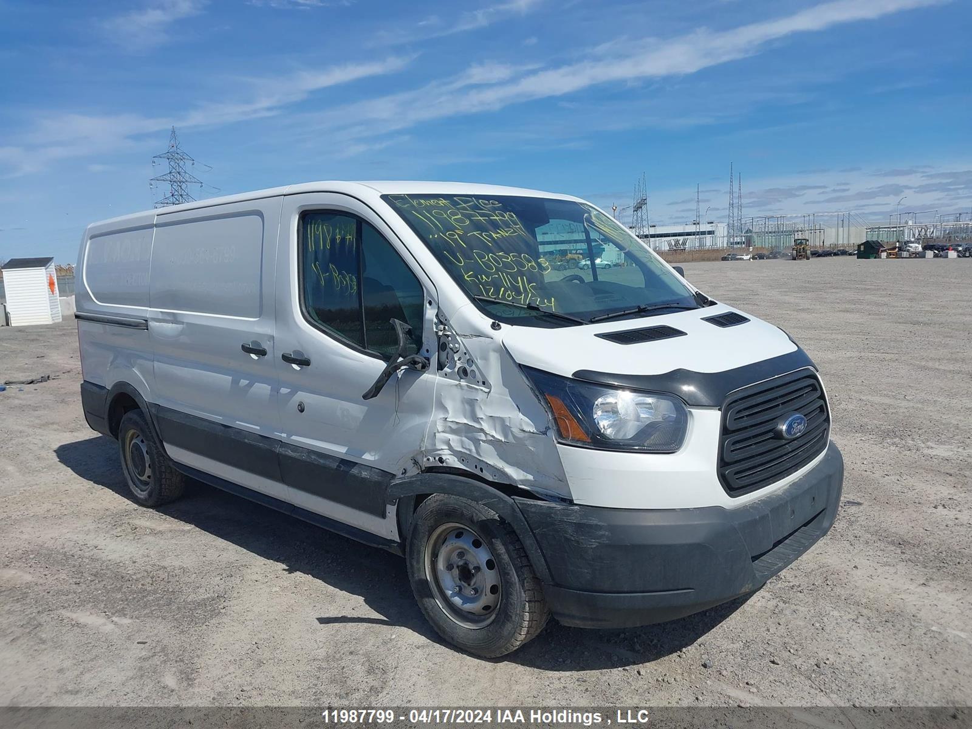 FORD TRANSIT 2019 1ftye1ym3kkb03583