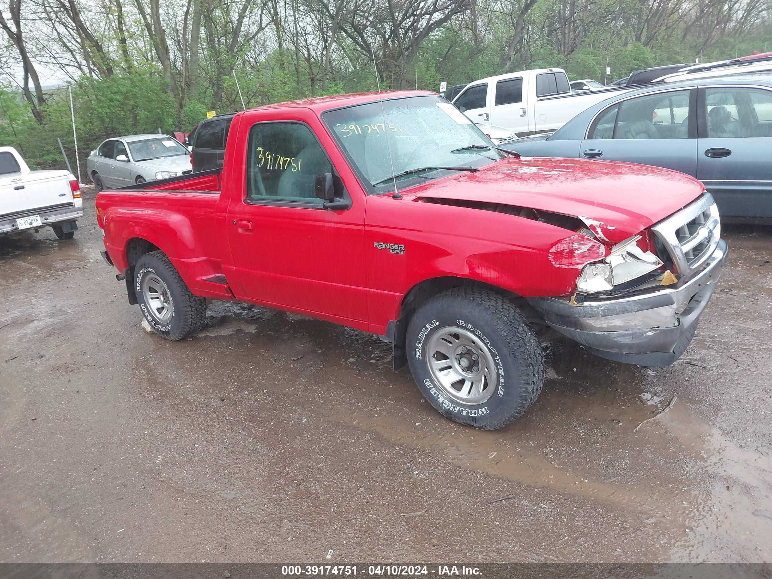 FORD RANGER 1998 1ftyr10c2wpb55383