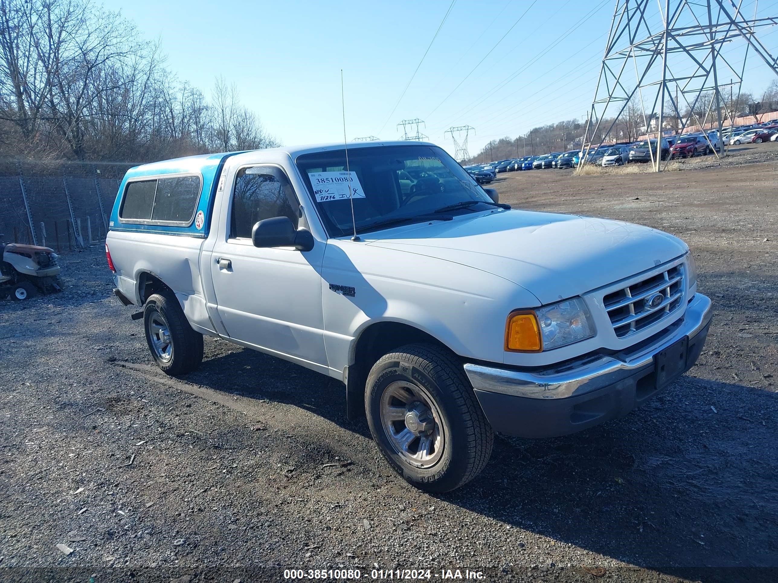 FORD RANGER 2001 1ftyr10c51ta16705