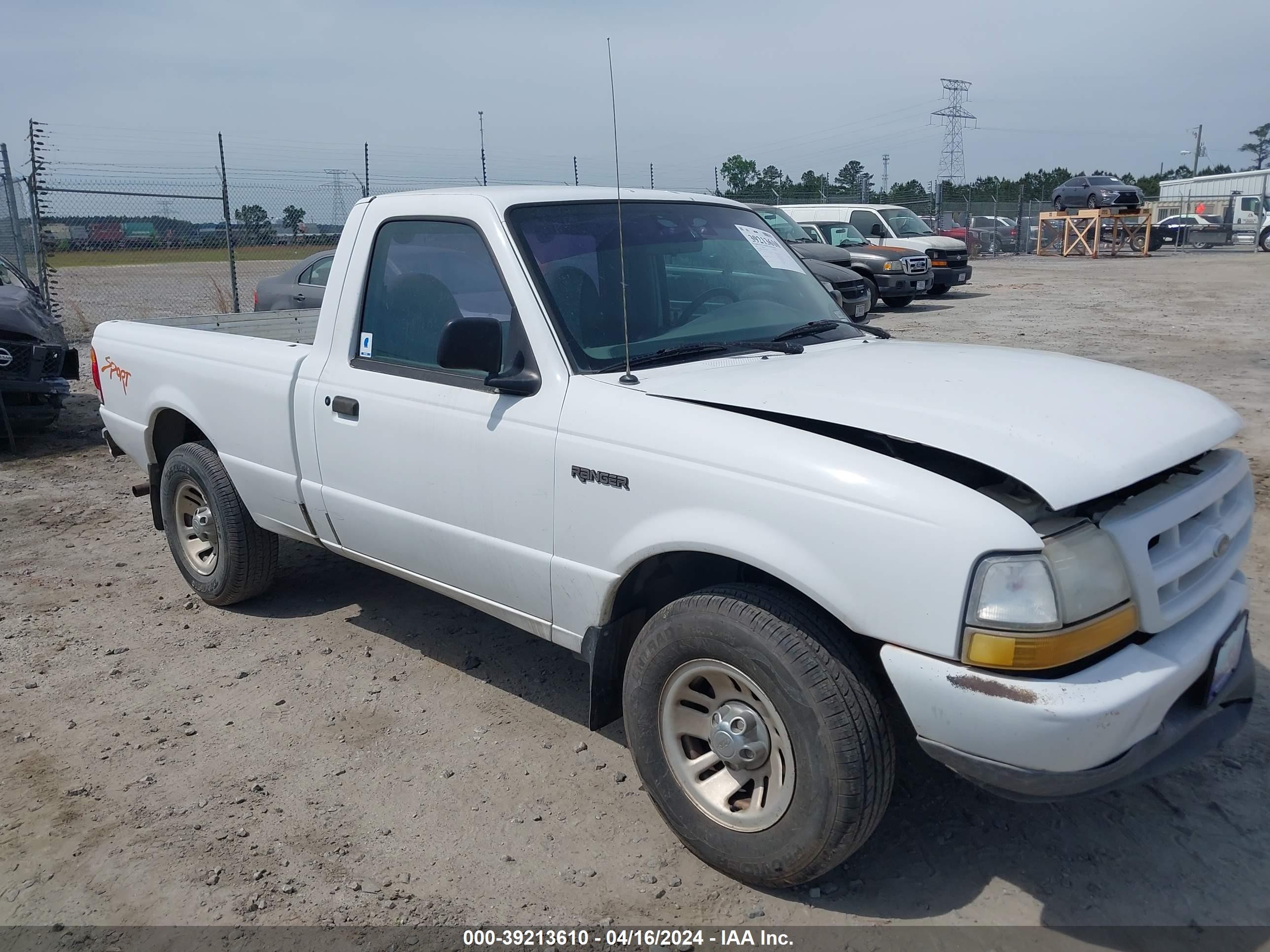 FORD RANGER 1999 1ftyr10c5xpa12854