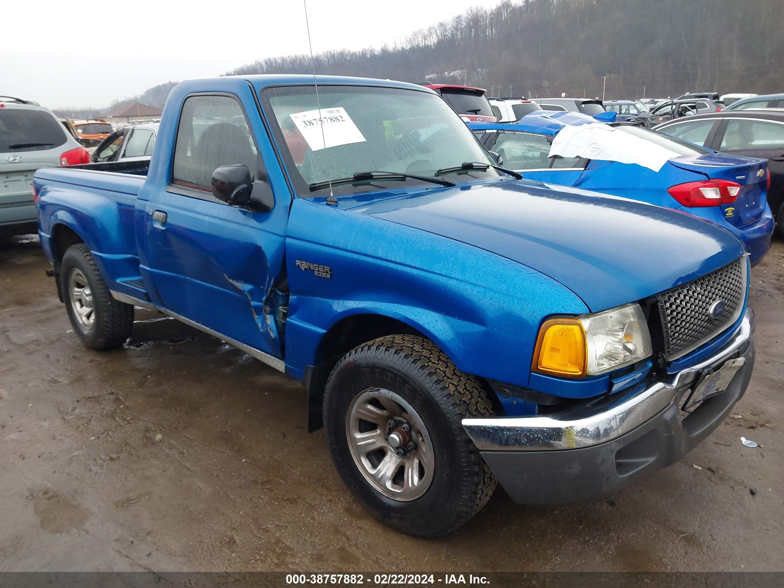 FORD RANGER 2001 1ftyr10cx1pa09550