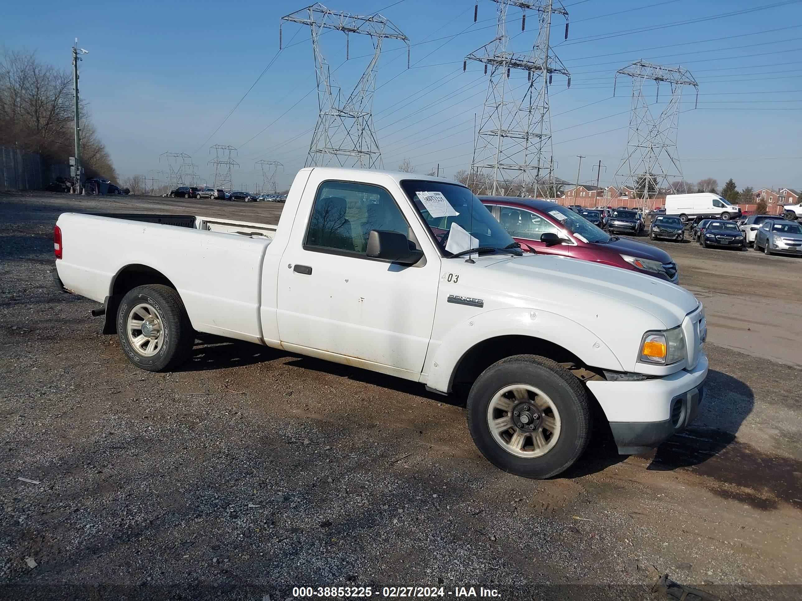 FORD RANGER 2009 1ftyr10d09pa10453