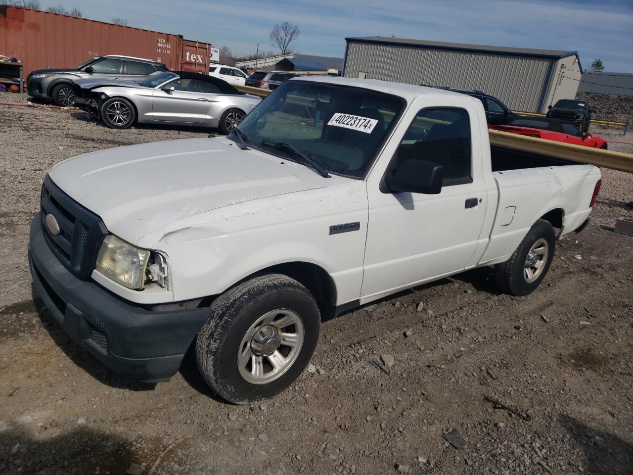 FORD RANGER 2007 1ftyr10d27pa74524