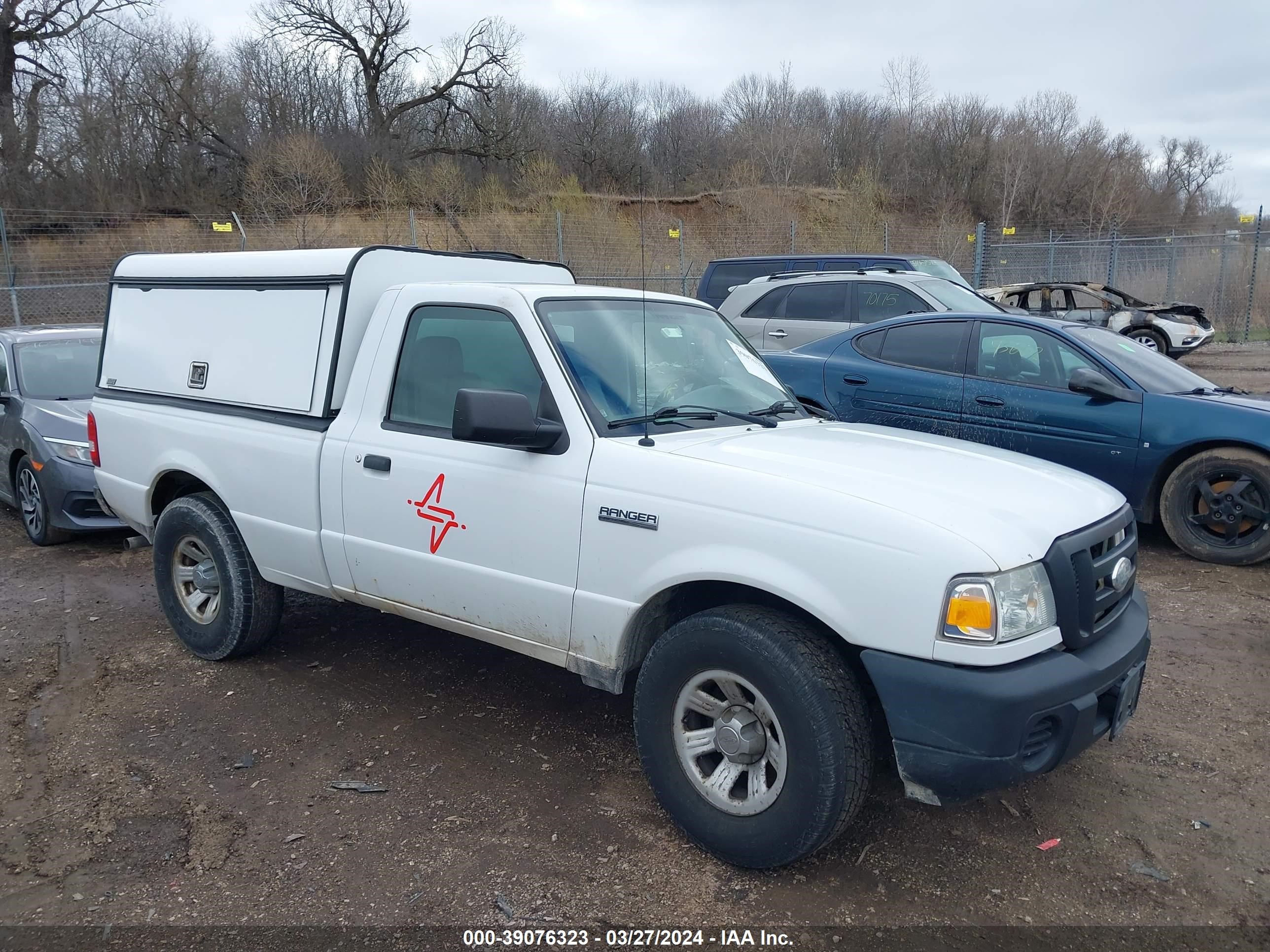 FORD RANGER 2008 1ftyr10d28pa66280