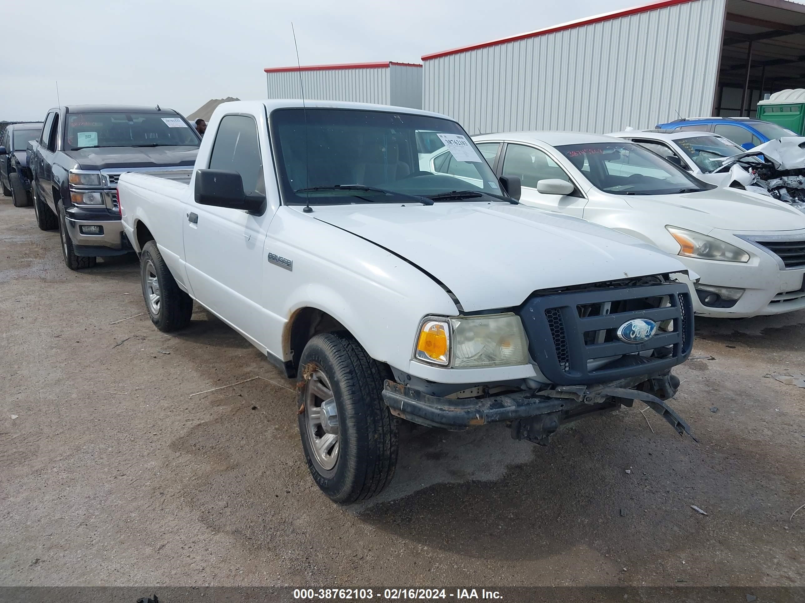 FORD RANGER 2008 1ftyr10d28pa75366