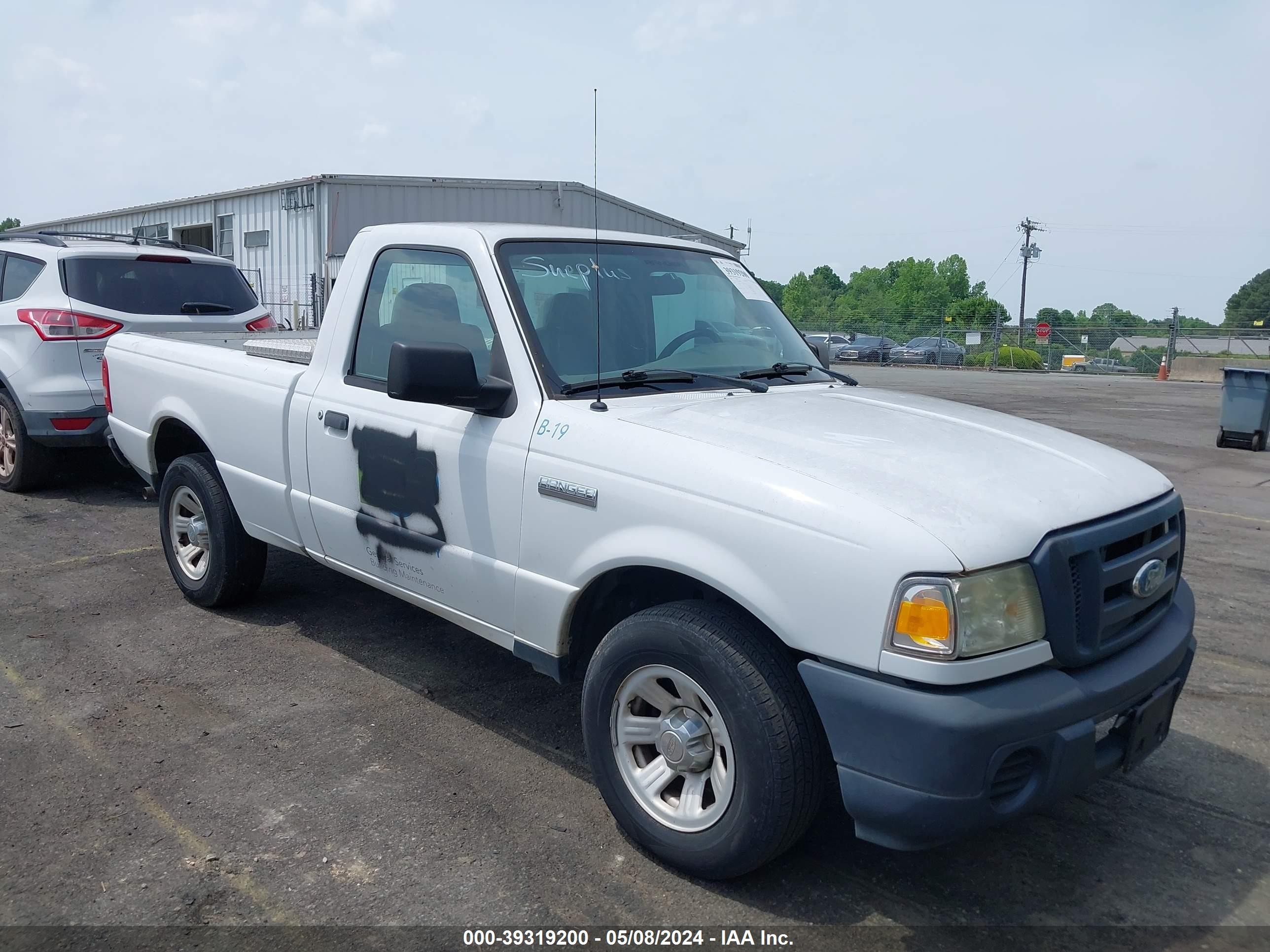 FORD RANGER 2009 1ftyr10d29pa49108