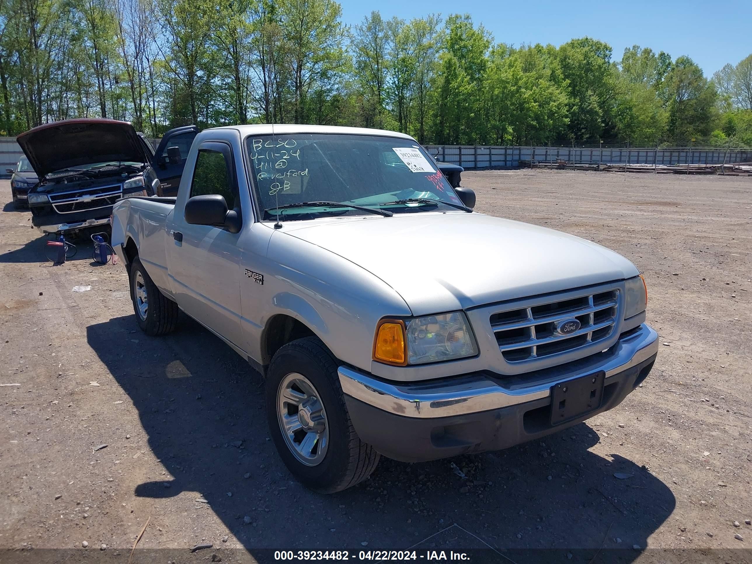 FORD RANGER 2003 1ftyr10d33pa94825