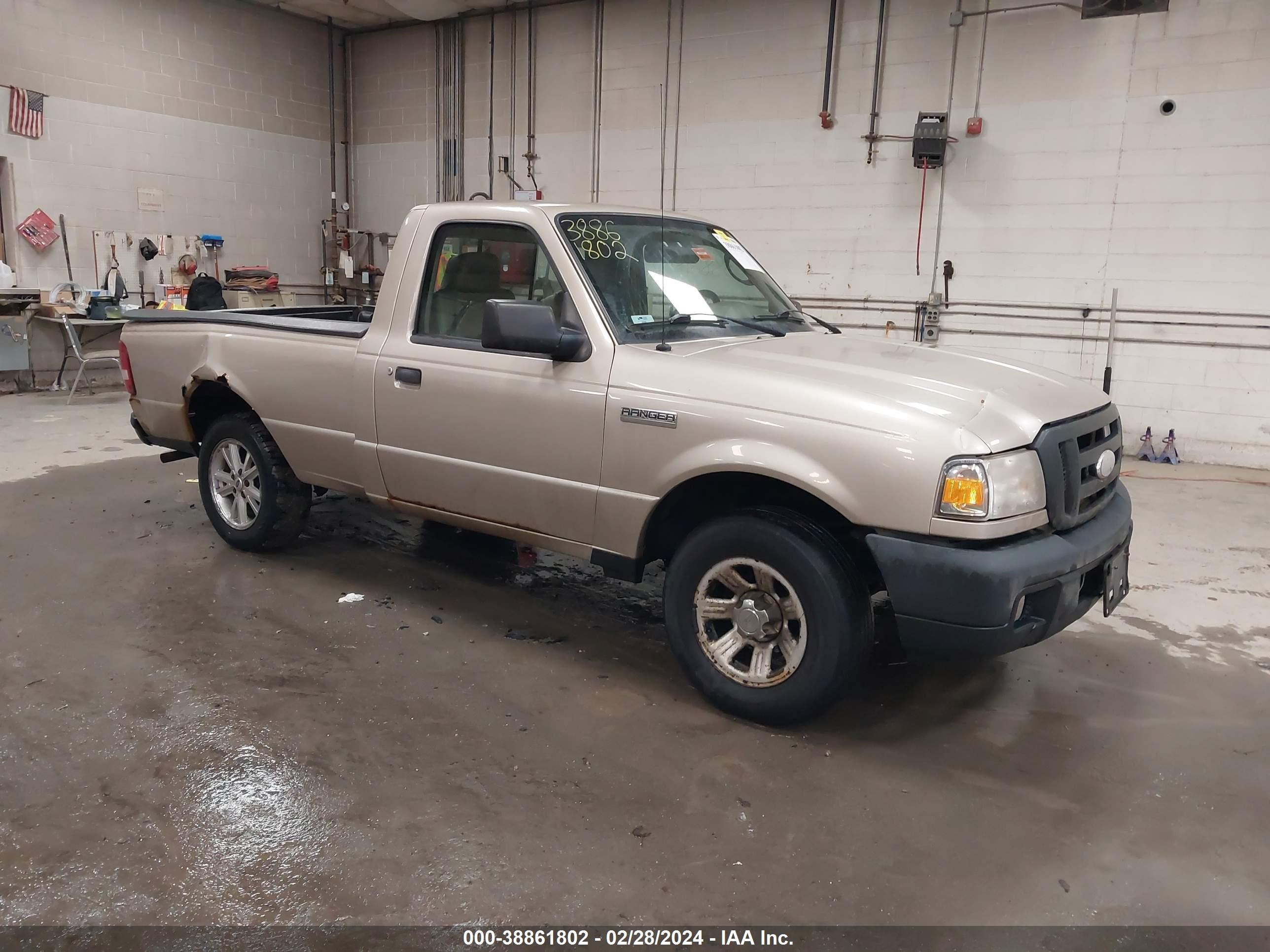 FORD RANGER 2007 1ftyr10d37pa27650