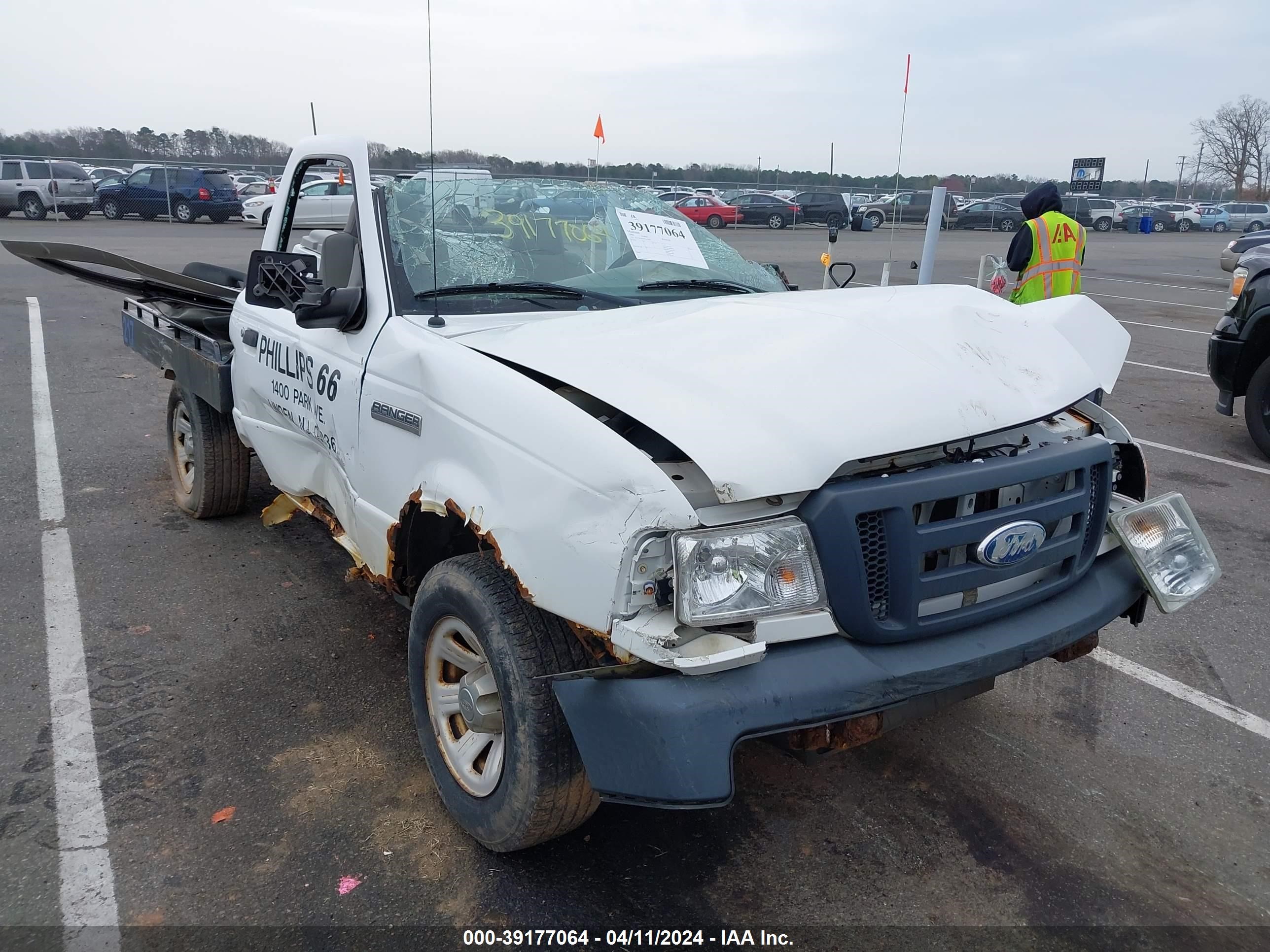 FORD RANGER 2008 1ftyr10d38pa55689