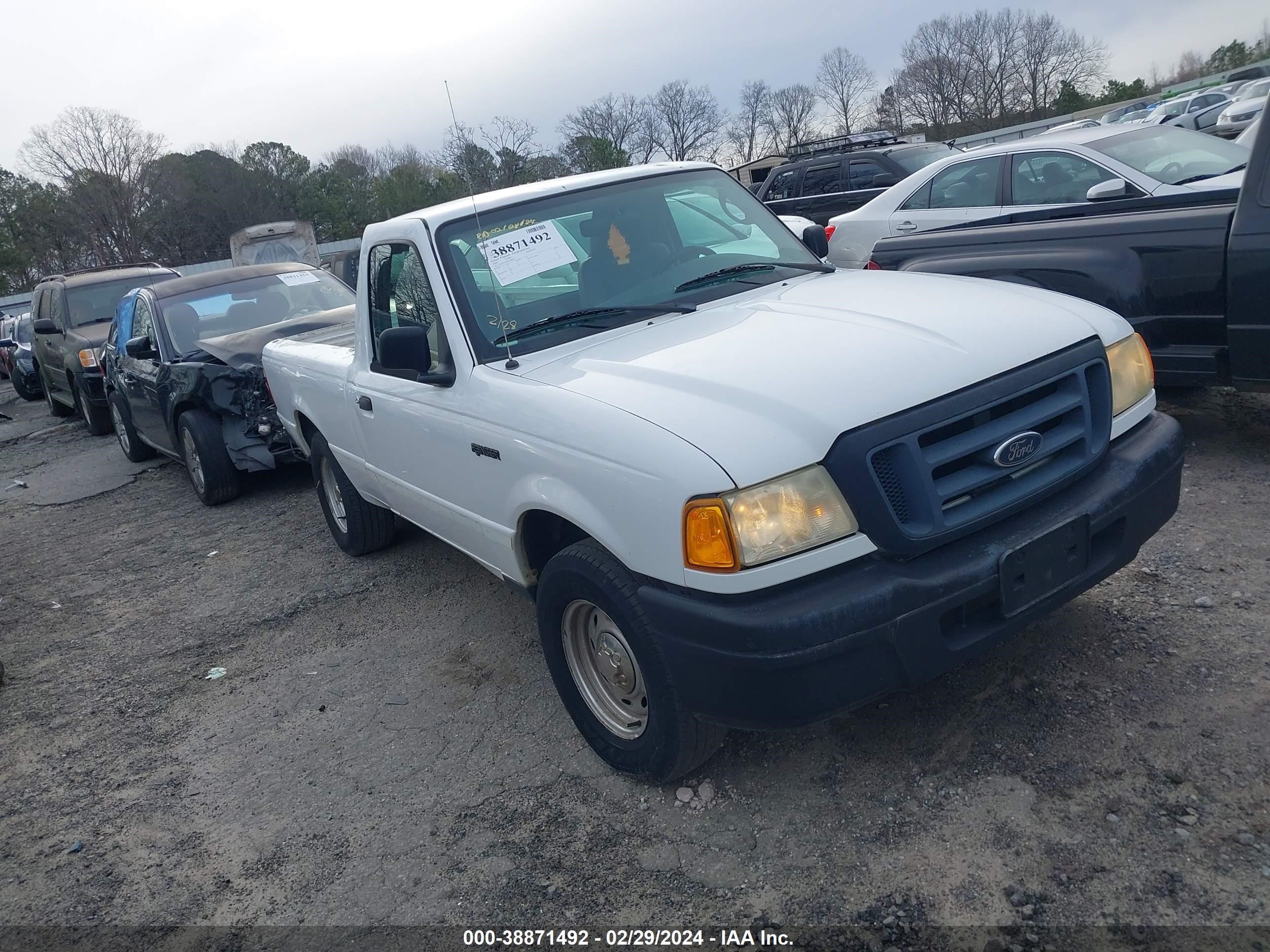 FORD RANGER 2004 1ftyr10d44pa78019