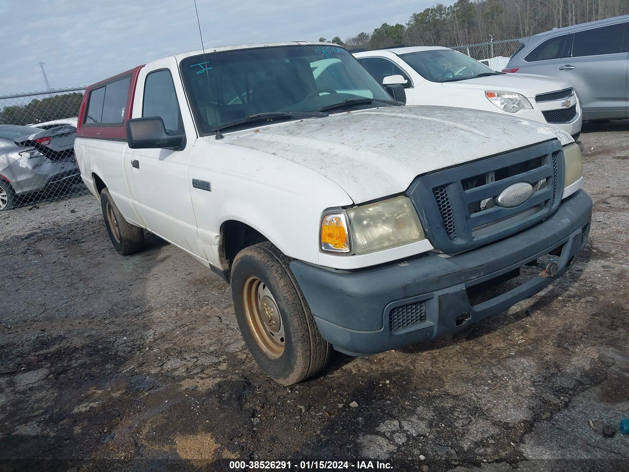 FORD RANGER 2006 1ftyr10d46pa93445