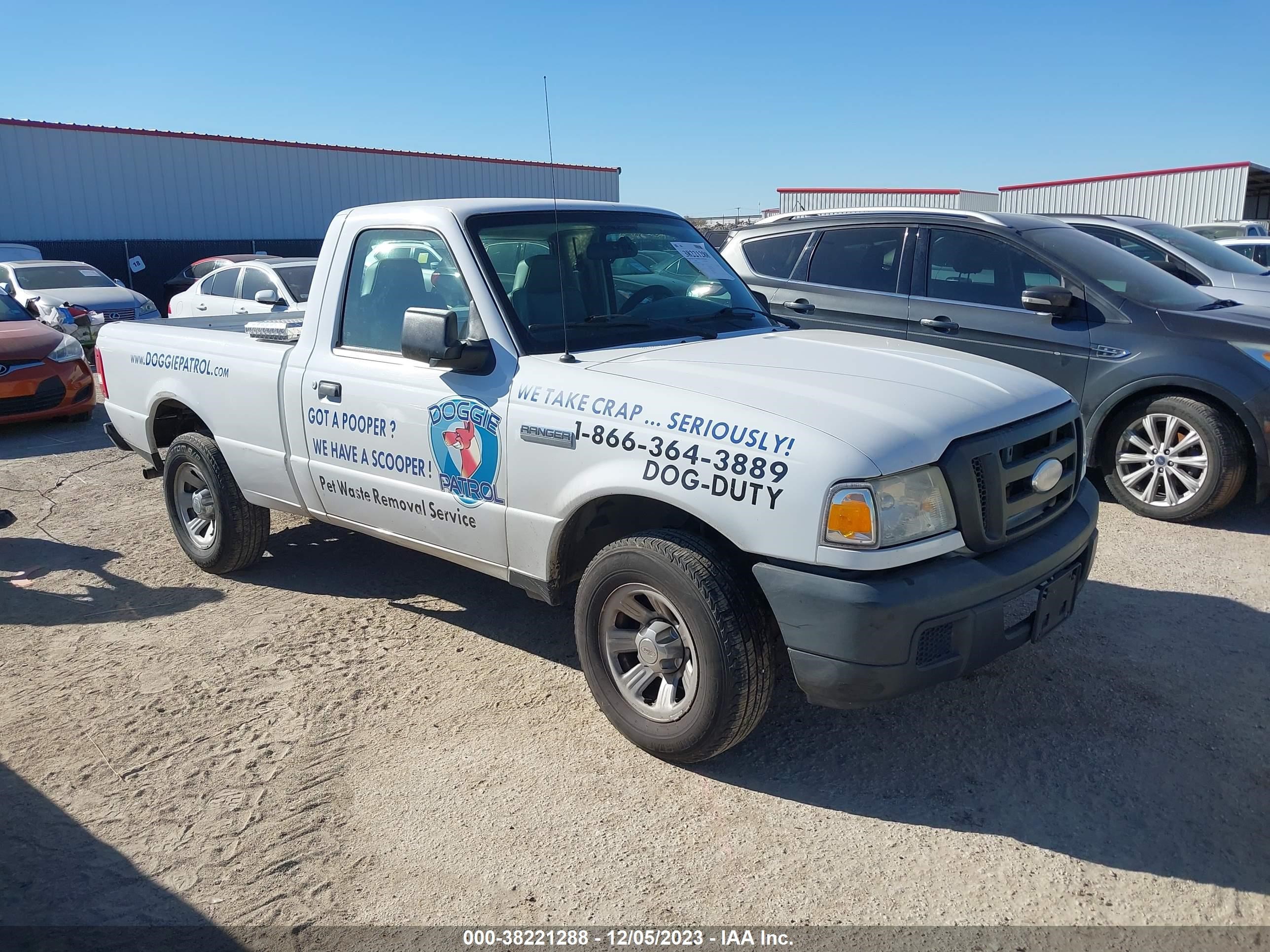 FORD RANGER 2007 1ftyr10d47pa39404