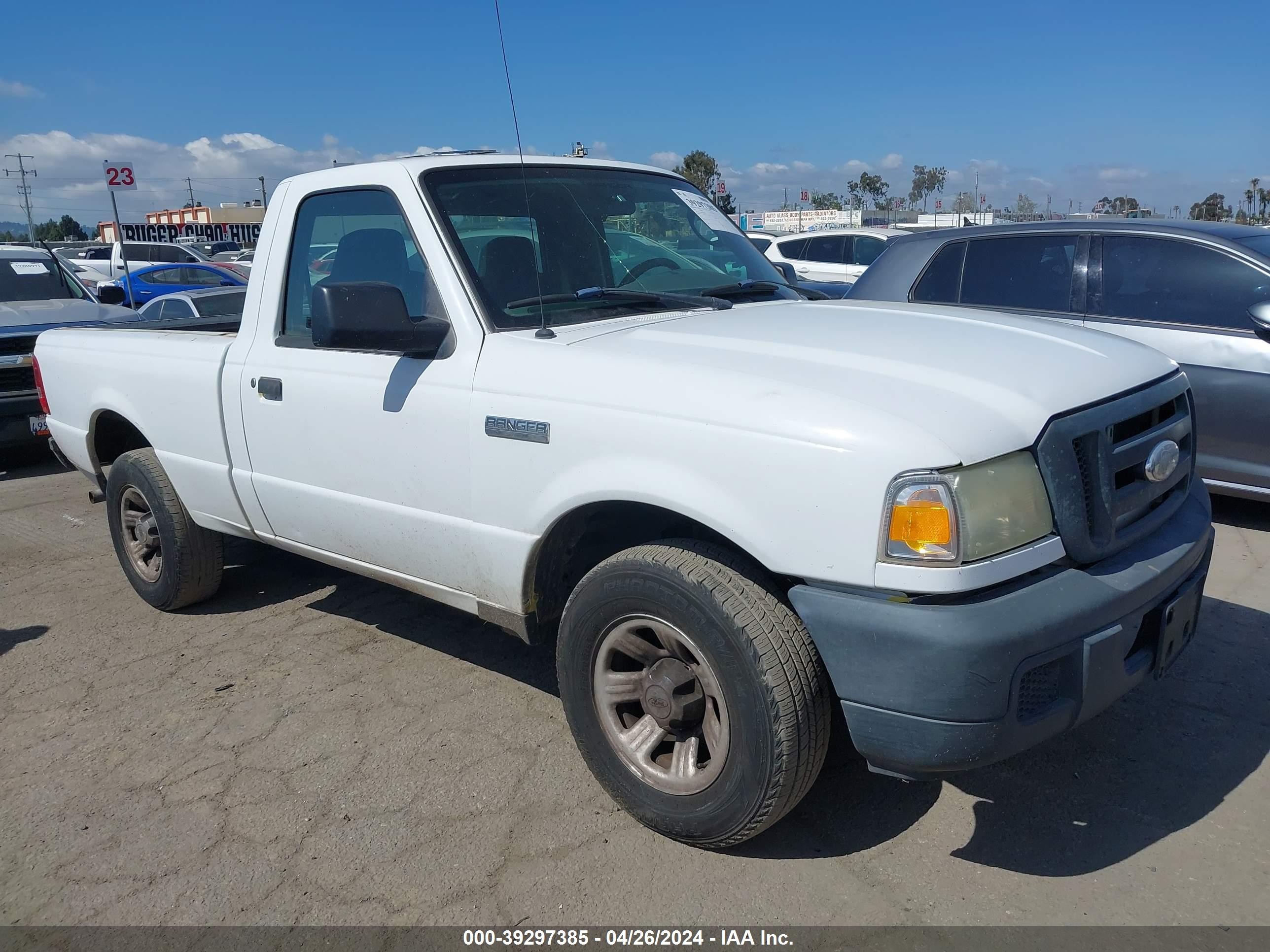 FORD RANGER 2007 1ftyr10d57pa03012