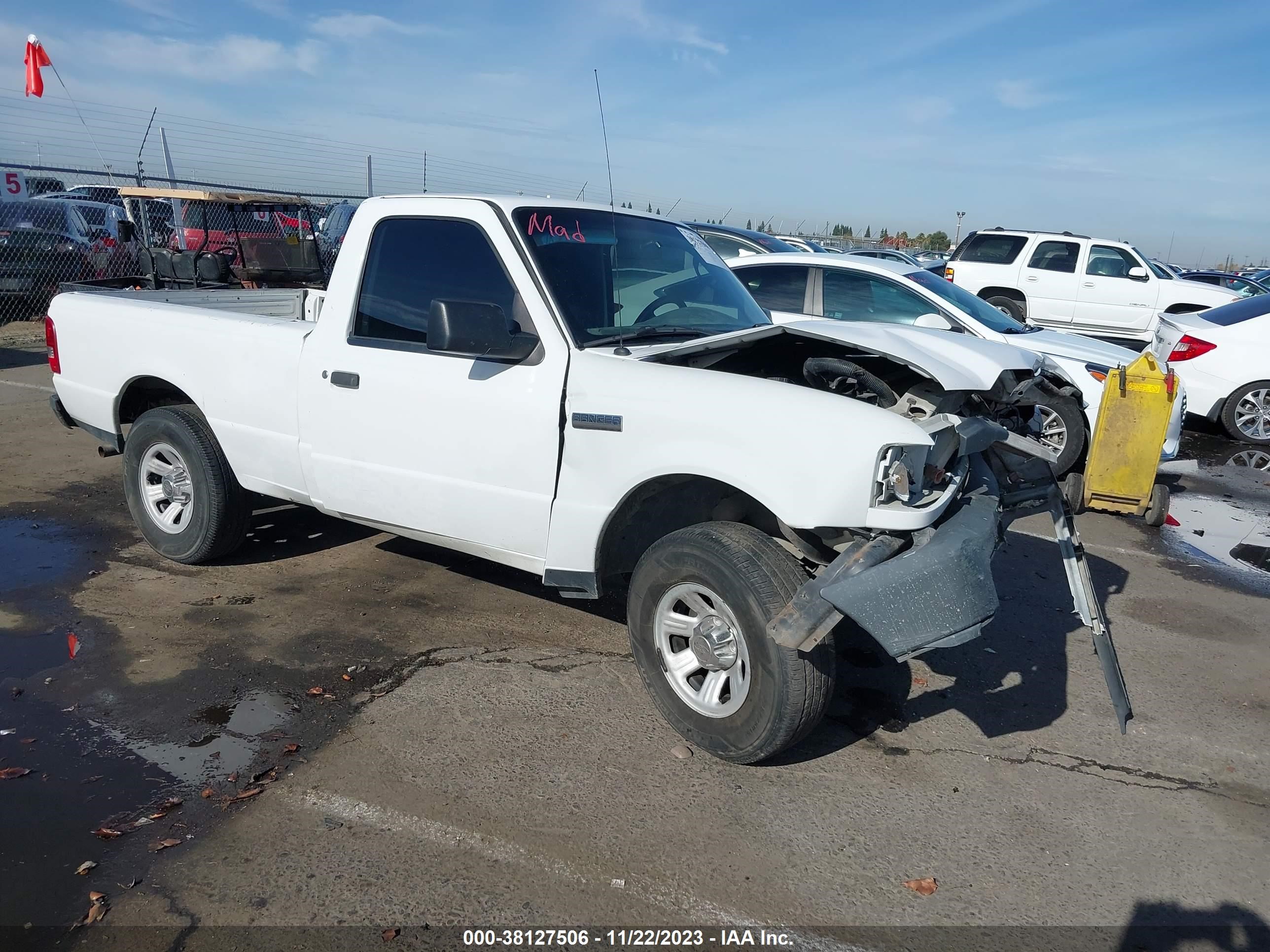 FORD RANGER 2007 1ftyr10d57pa16505