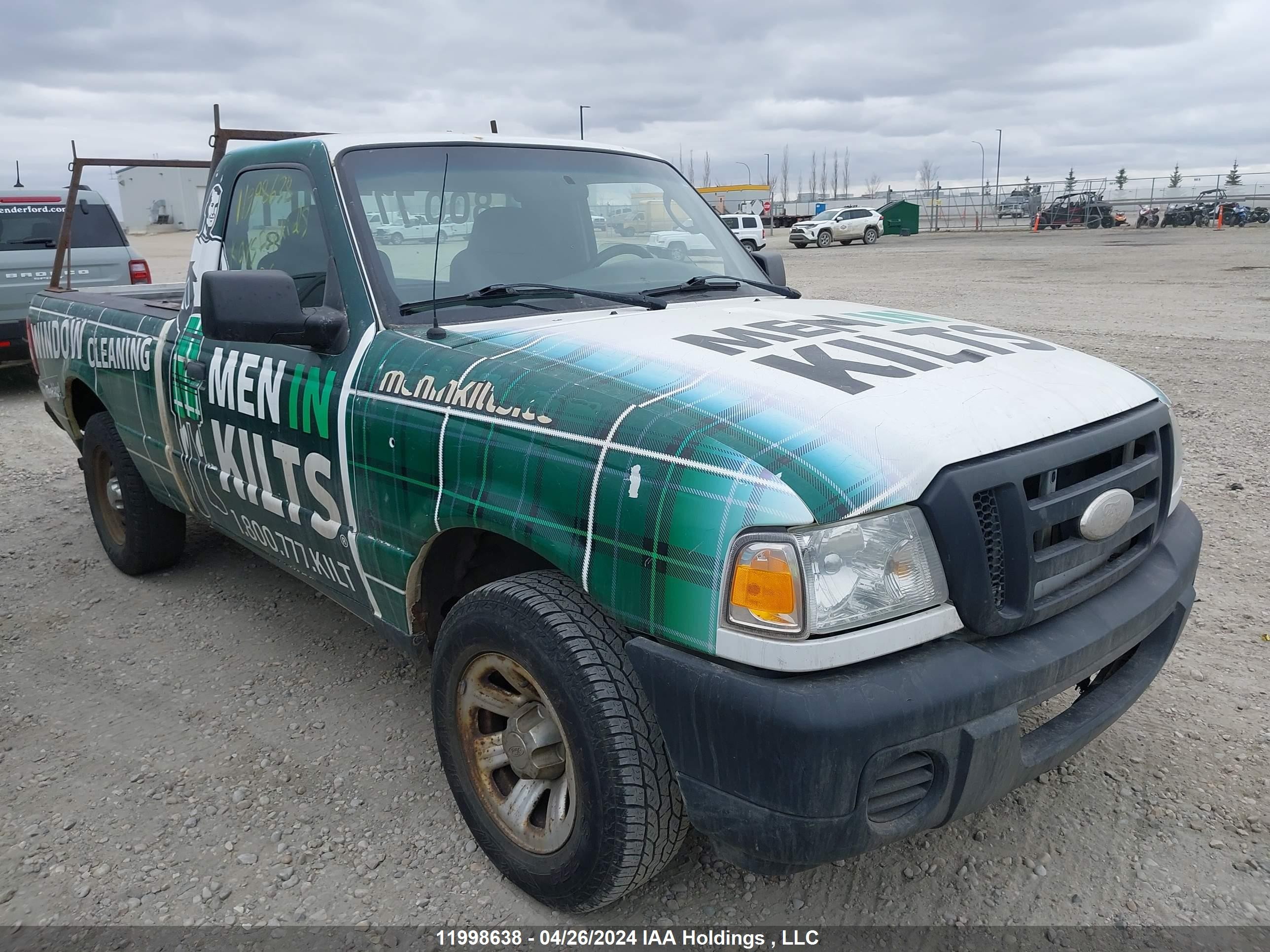 FORD RANGER 2008 1ftyr10d58pa82943