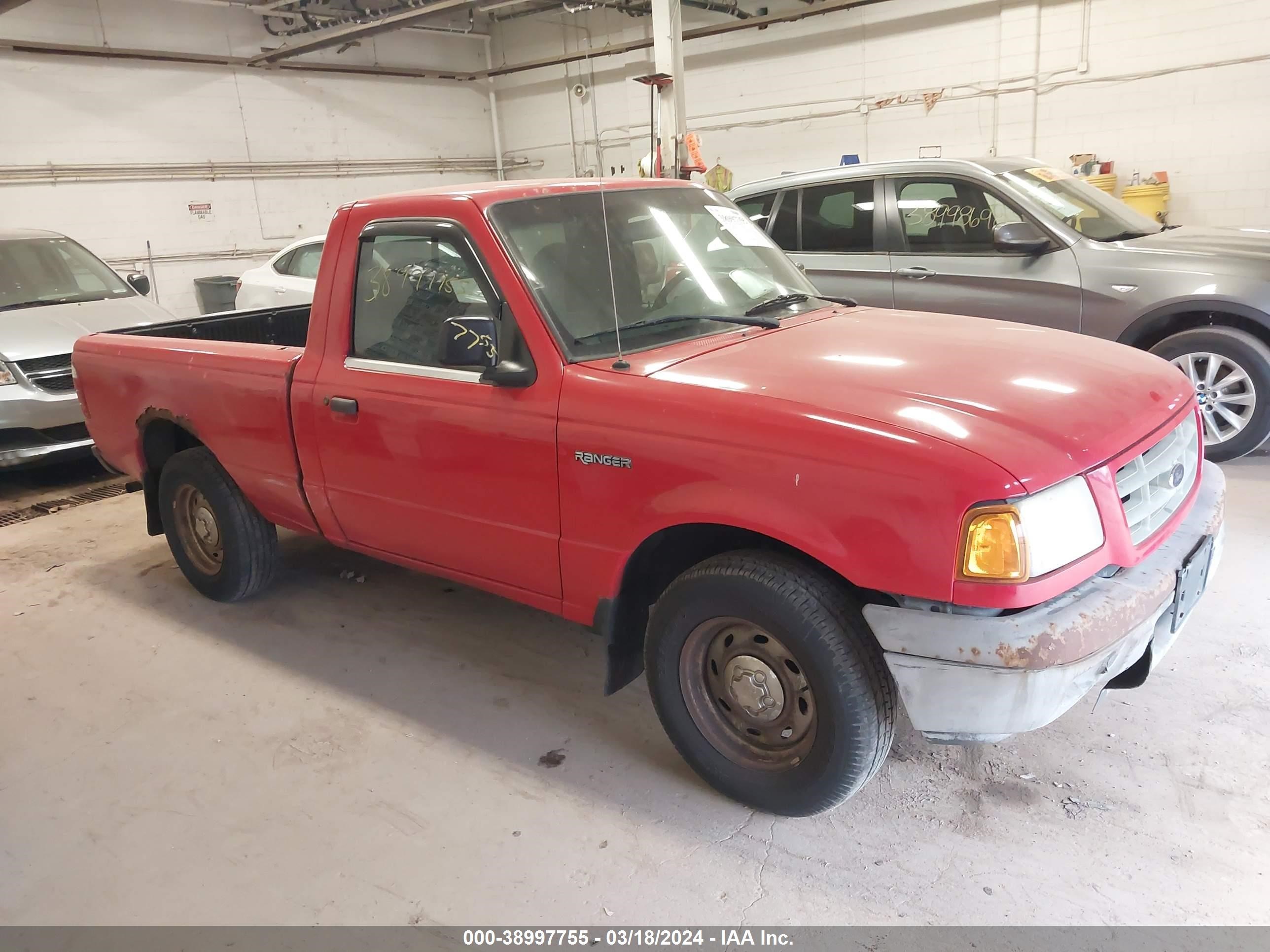 FORD RANGER 2002 1ftyr10d62pb44745