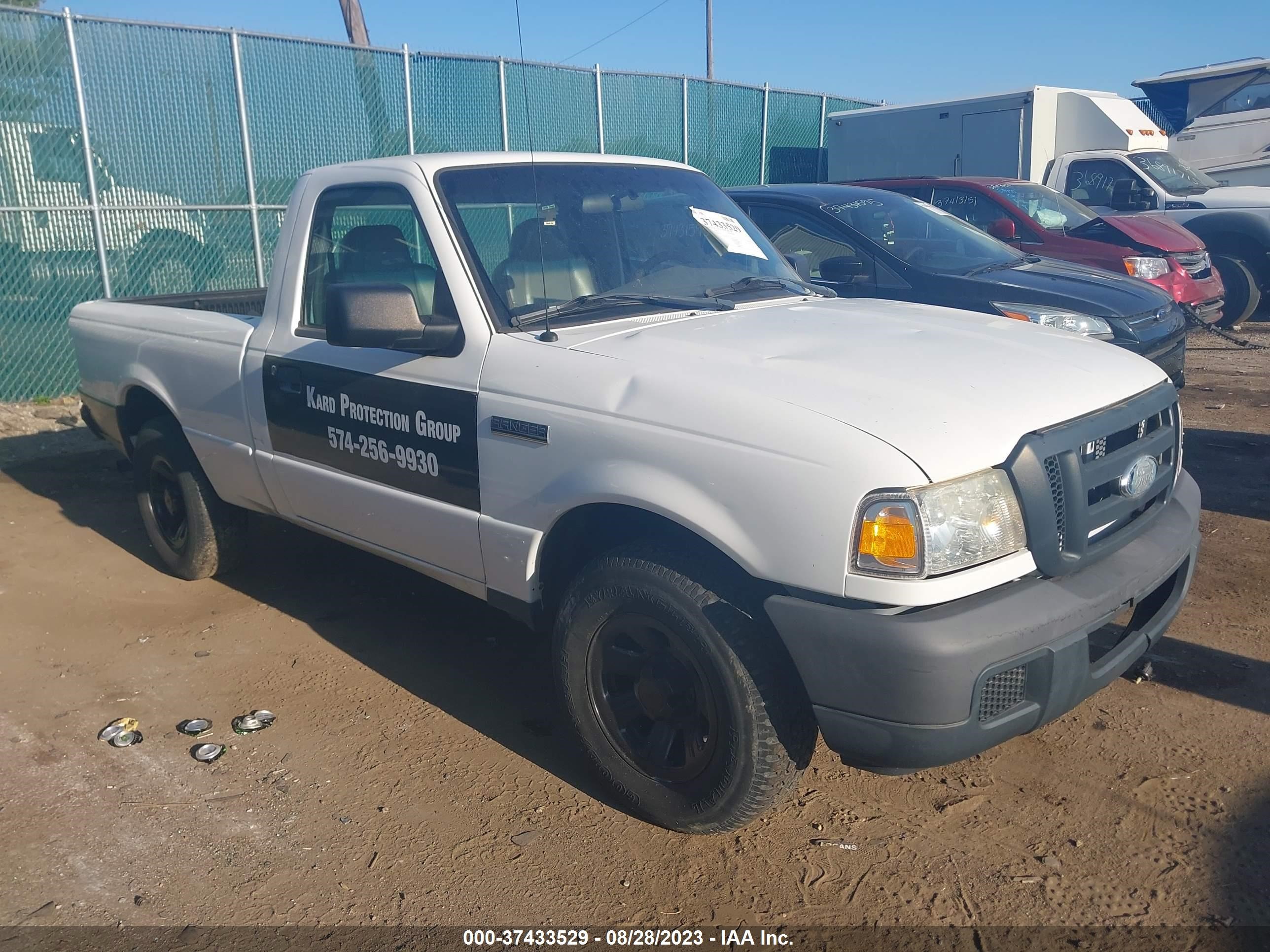 FORD RANGER 2007 1ftyr10d67pa87857