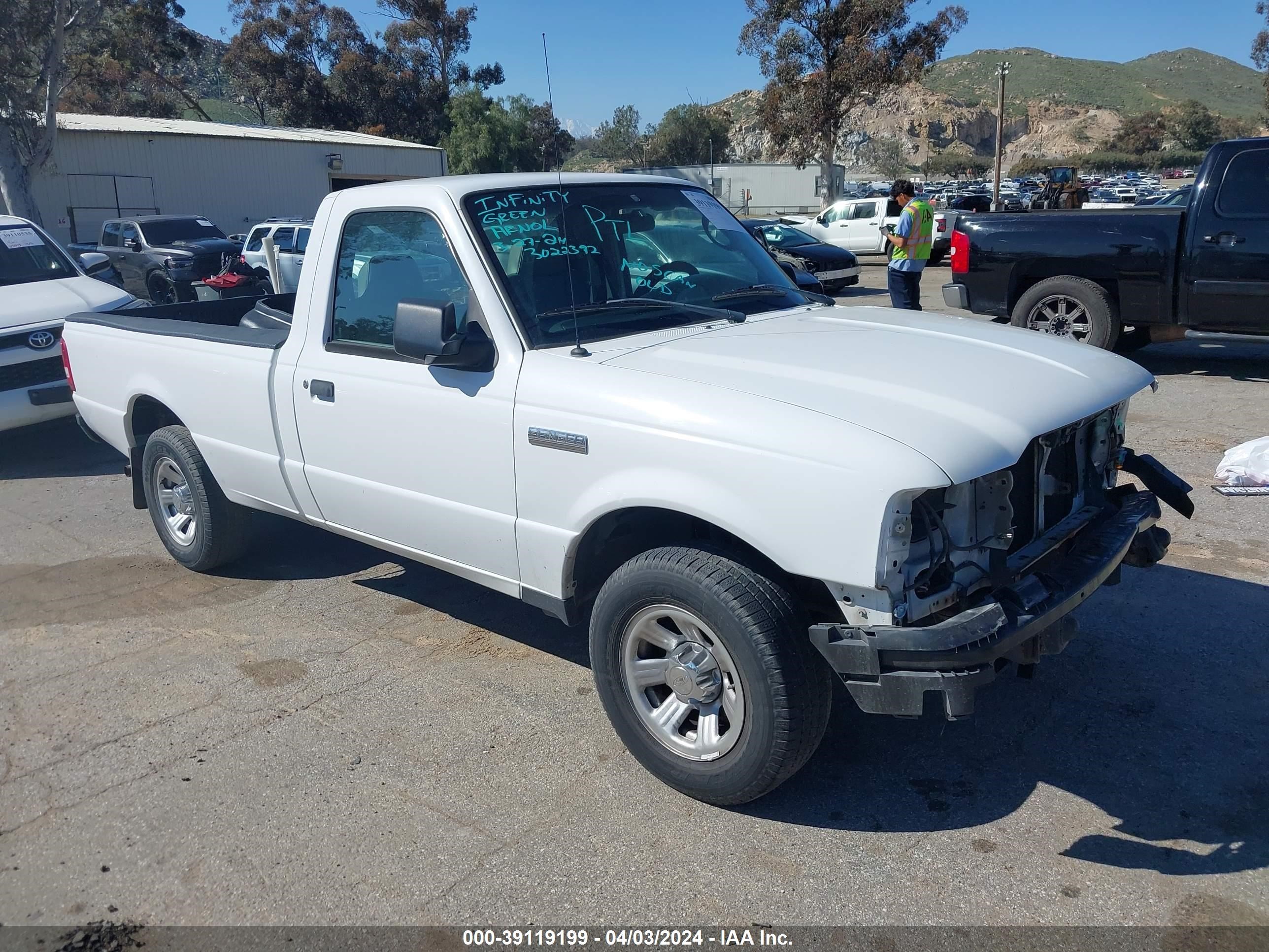 FORD RANGER 2009 1ftyr10d79pa24009