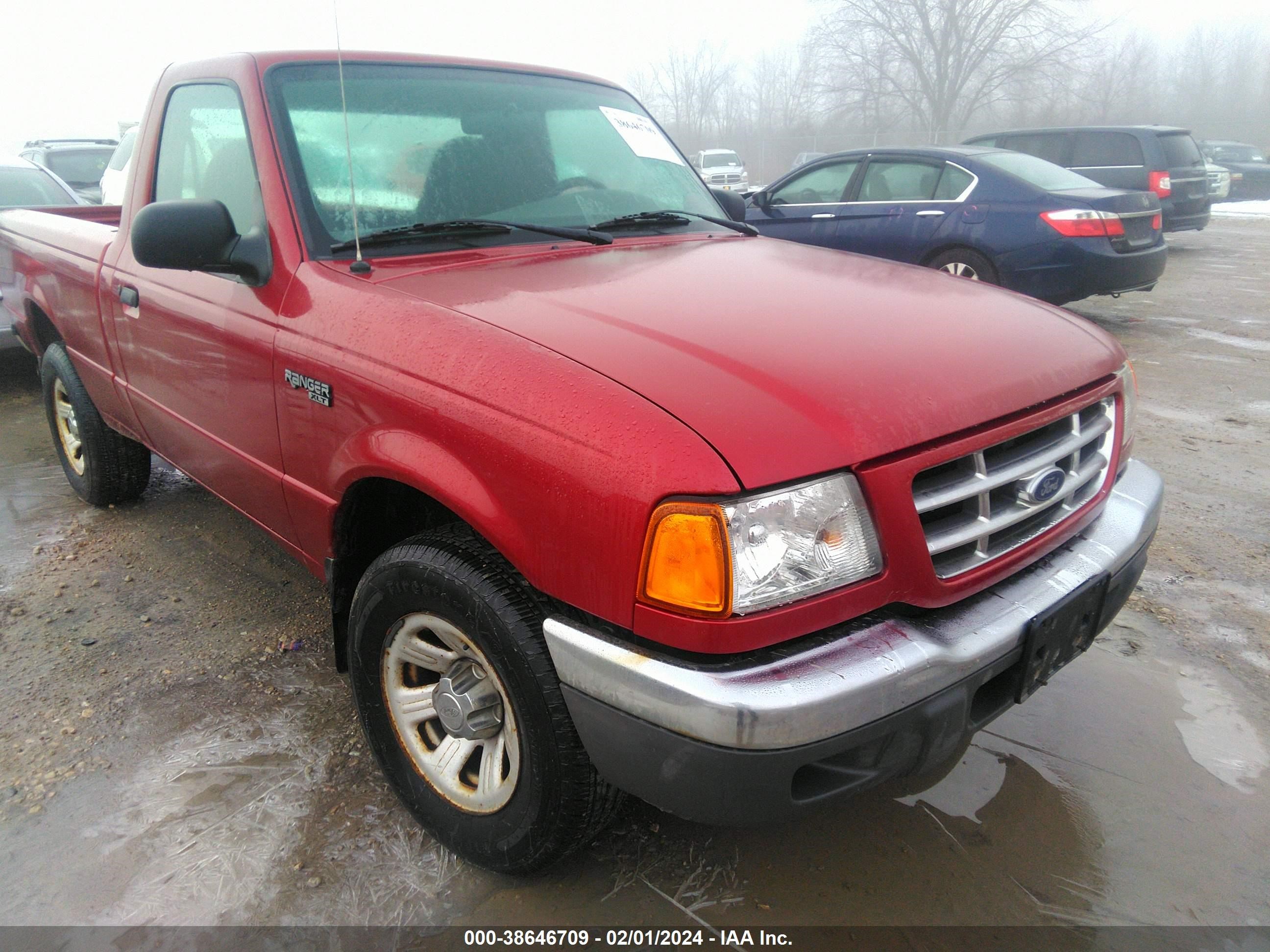 FORD RANGER 2003 1ftyr10d83pa58662