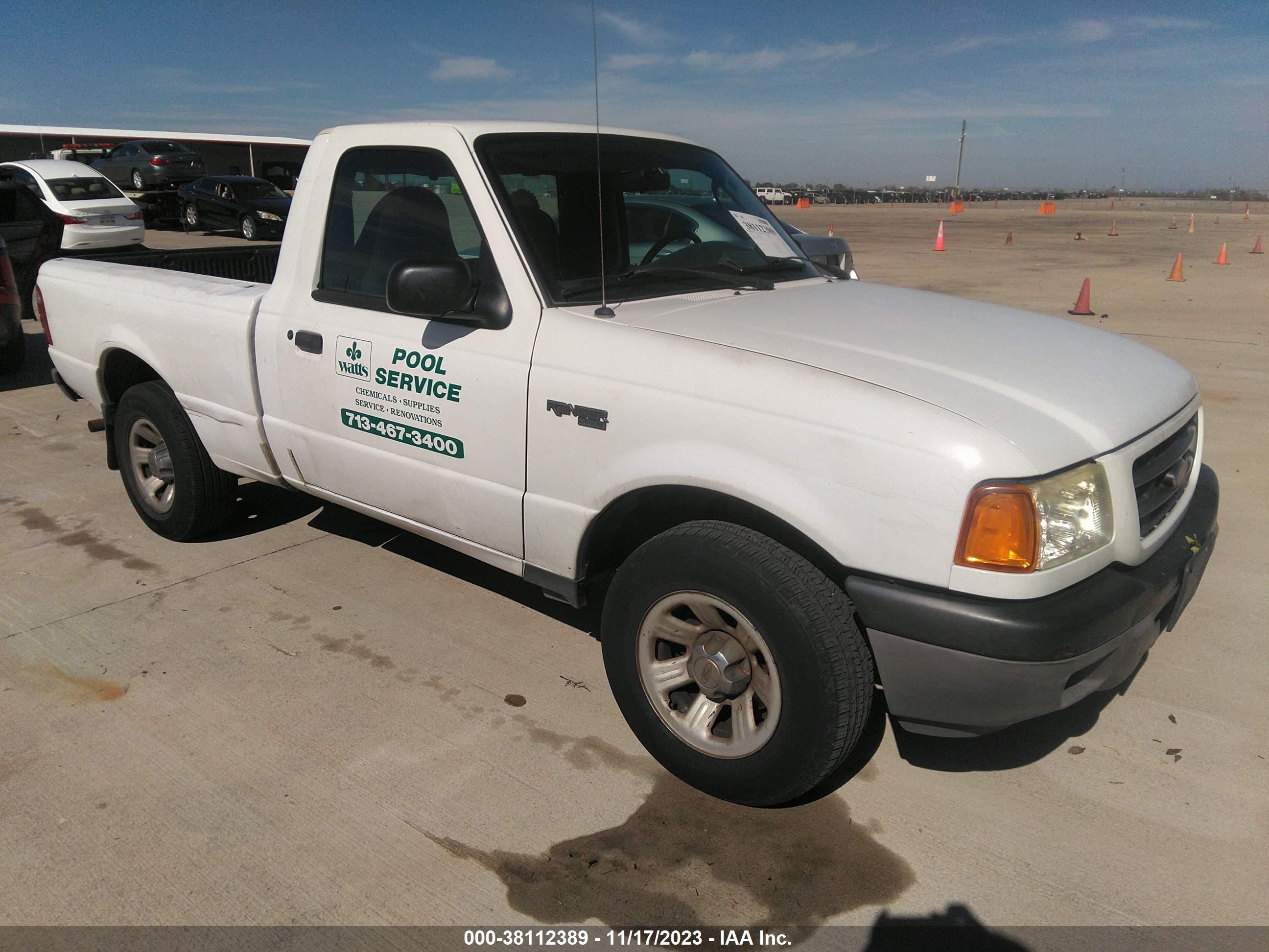 FORD RANGER 2003 1ftyr10d83pb34090