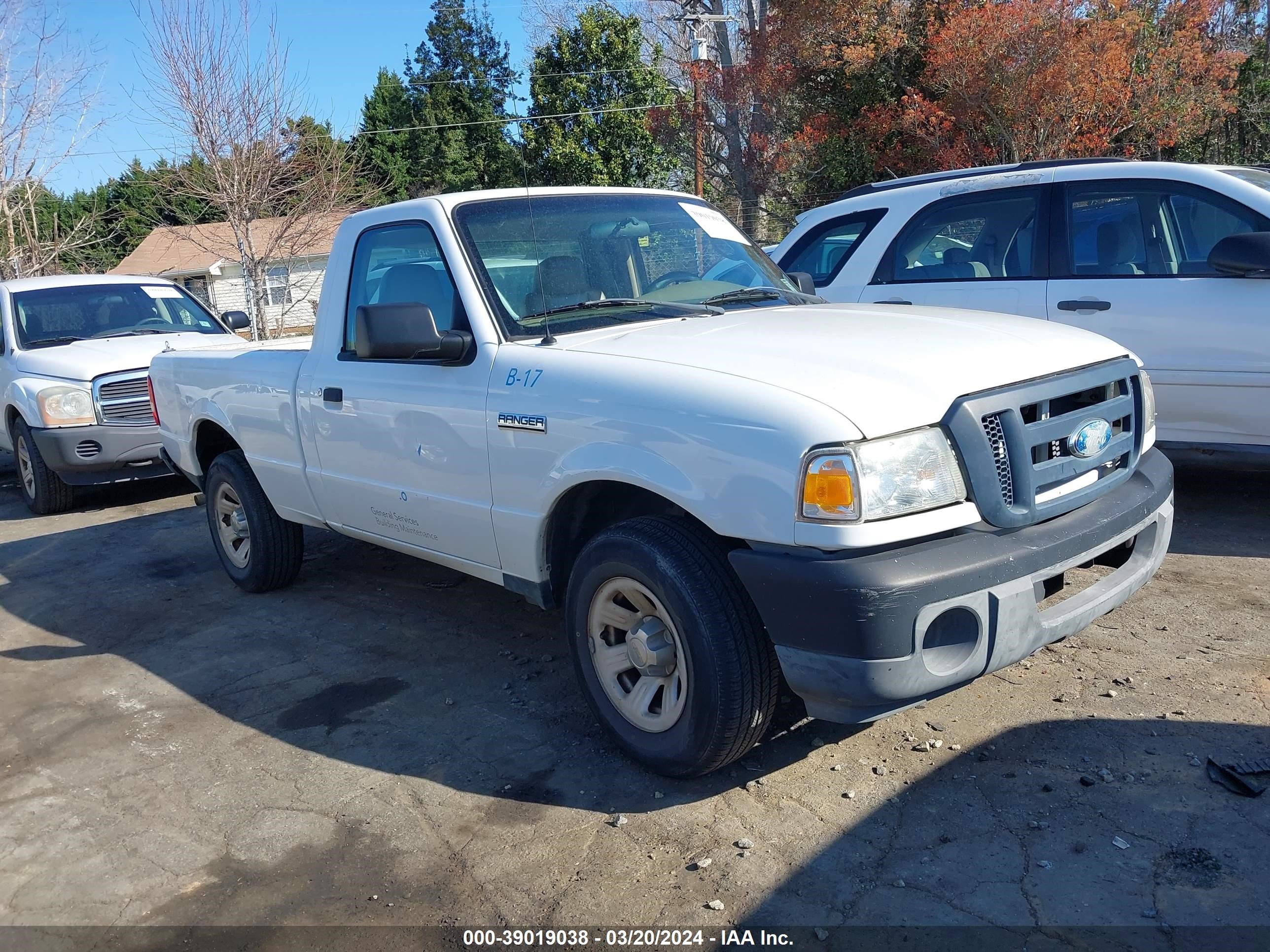 FORD RANGER 2008 1ftyr10d88pa91975