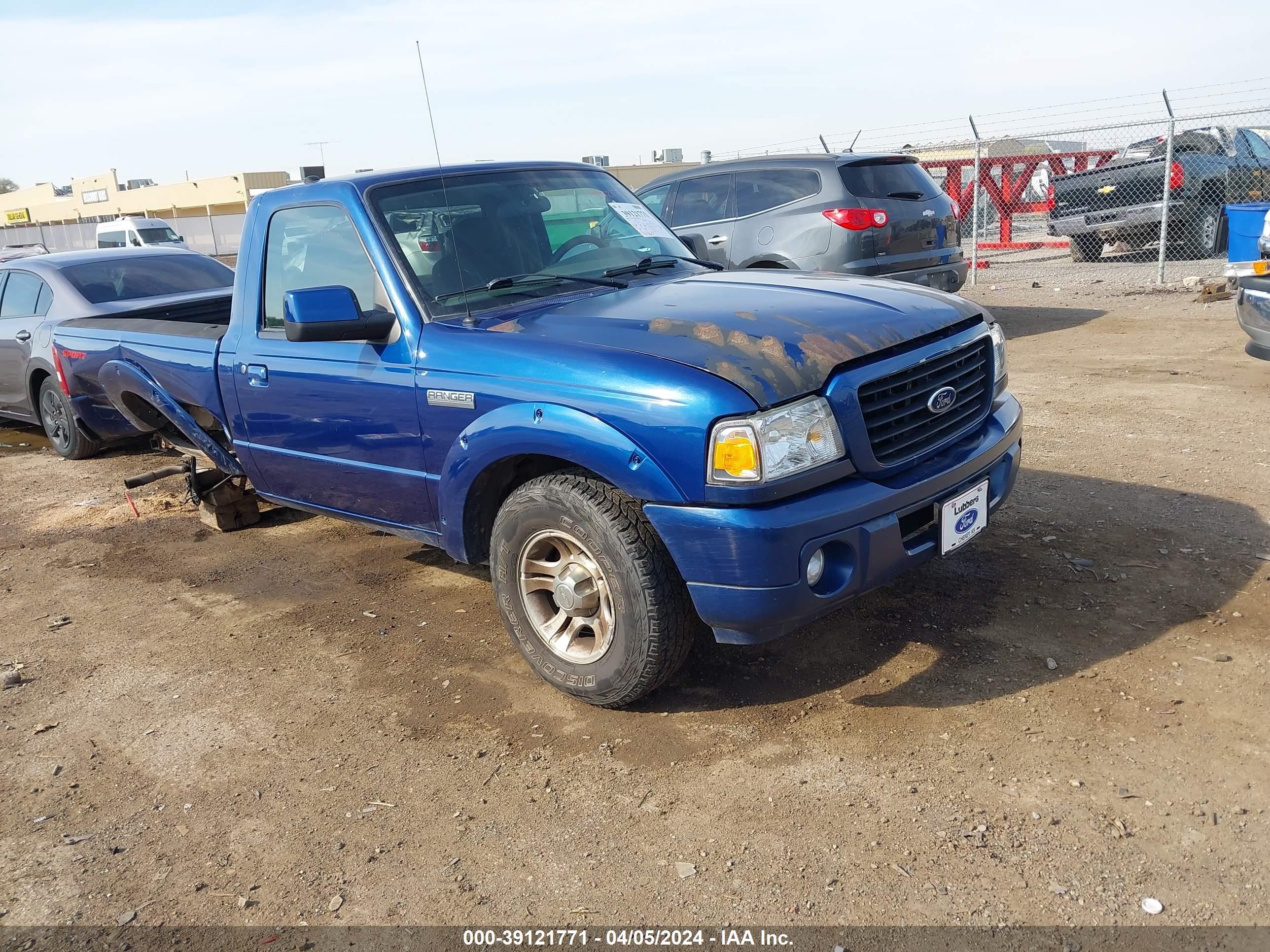 FORD RANGER 2009 1ftyr10d89pa19823