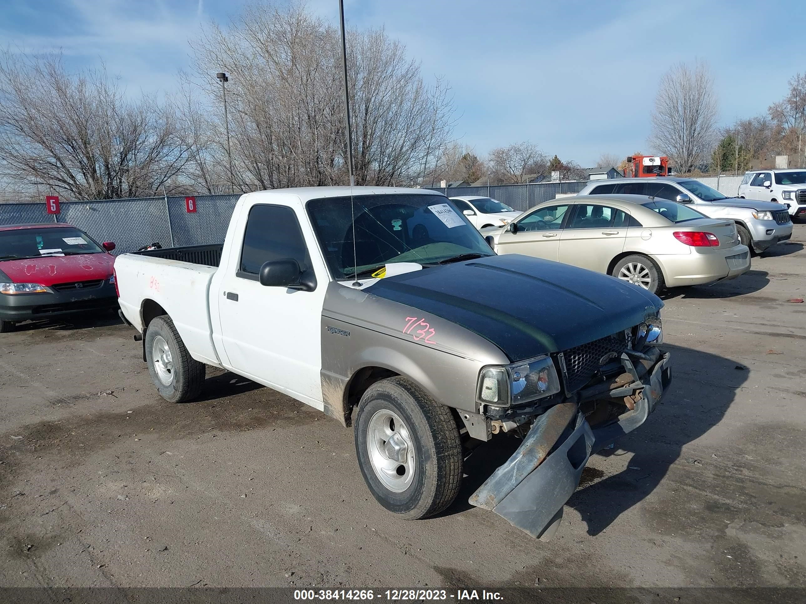 FORD RANGER 2002 1ftyr10d92pb11416