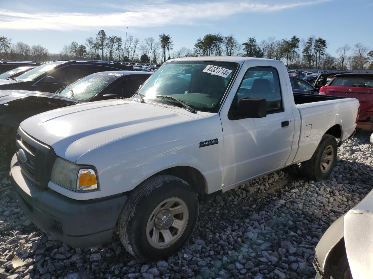 FORD RANGER 2007 1ftyr10d97pa67408