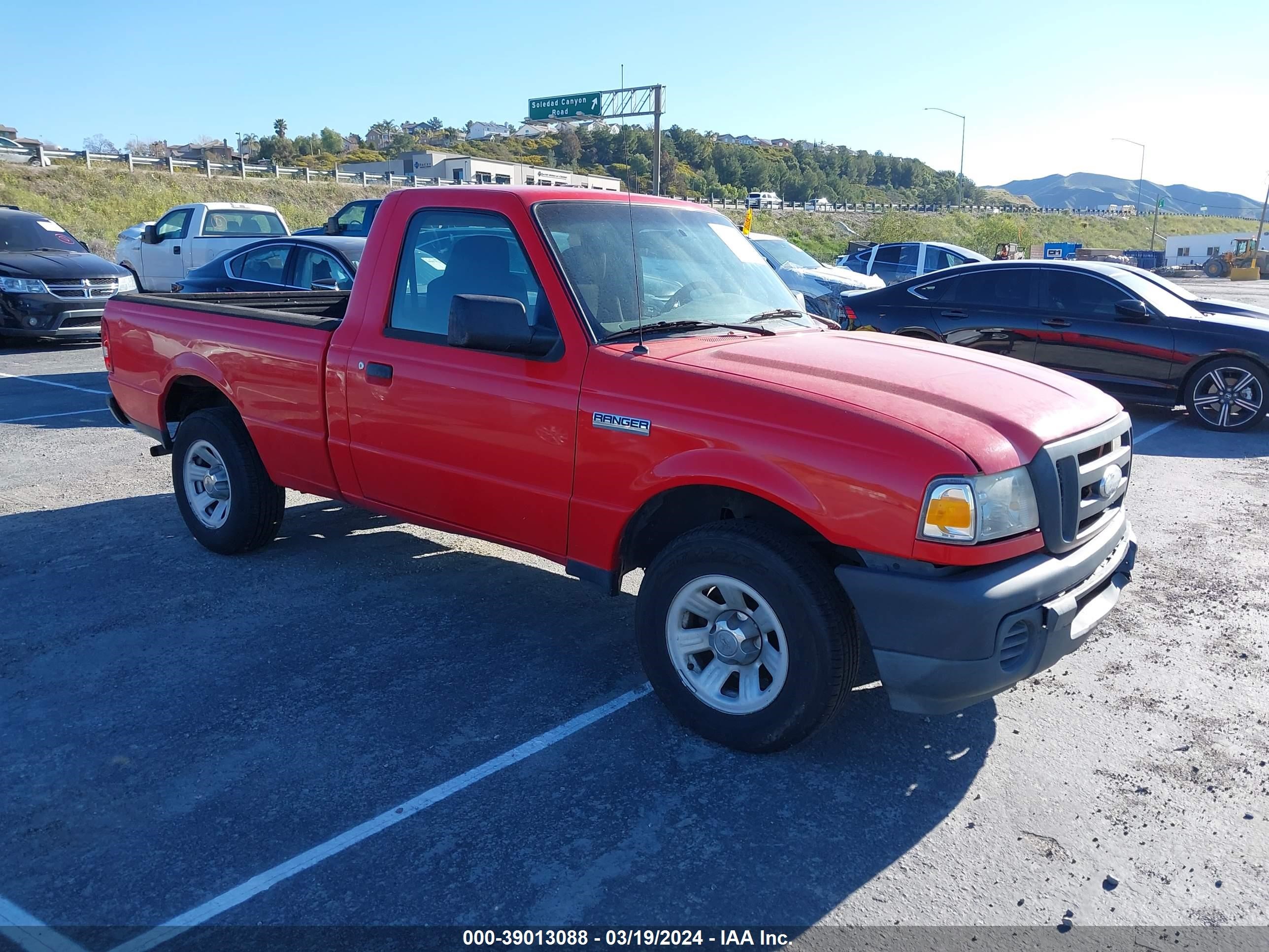 FORD RANGER 2008 1ftyr10d98pb02773