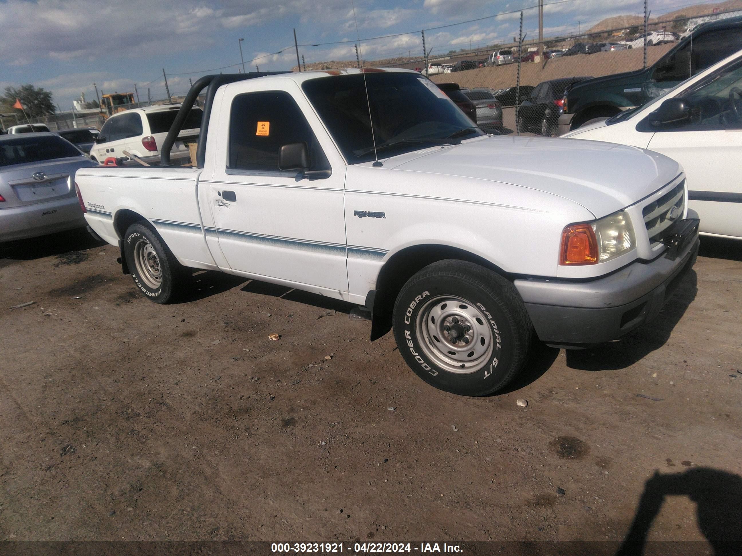 FORD RANGER 2001 1ftyr10dx1pb07731