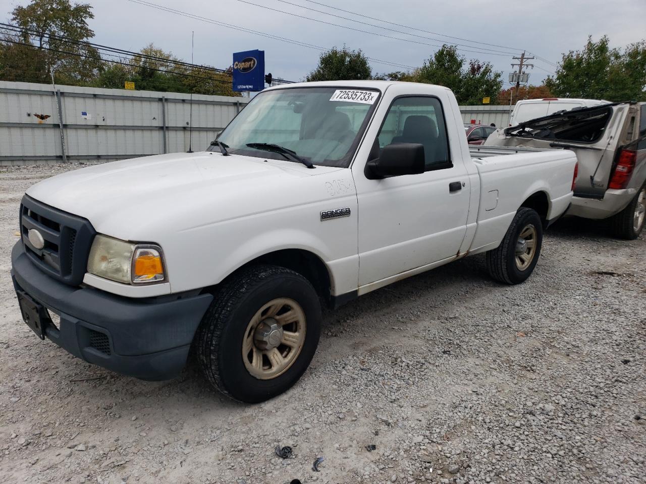 FORD RANGER 2007 1ftyr10dx7pa78806