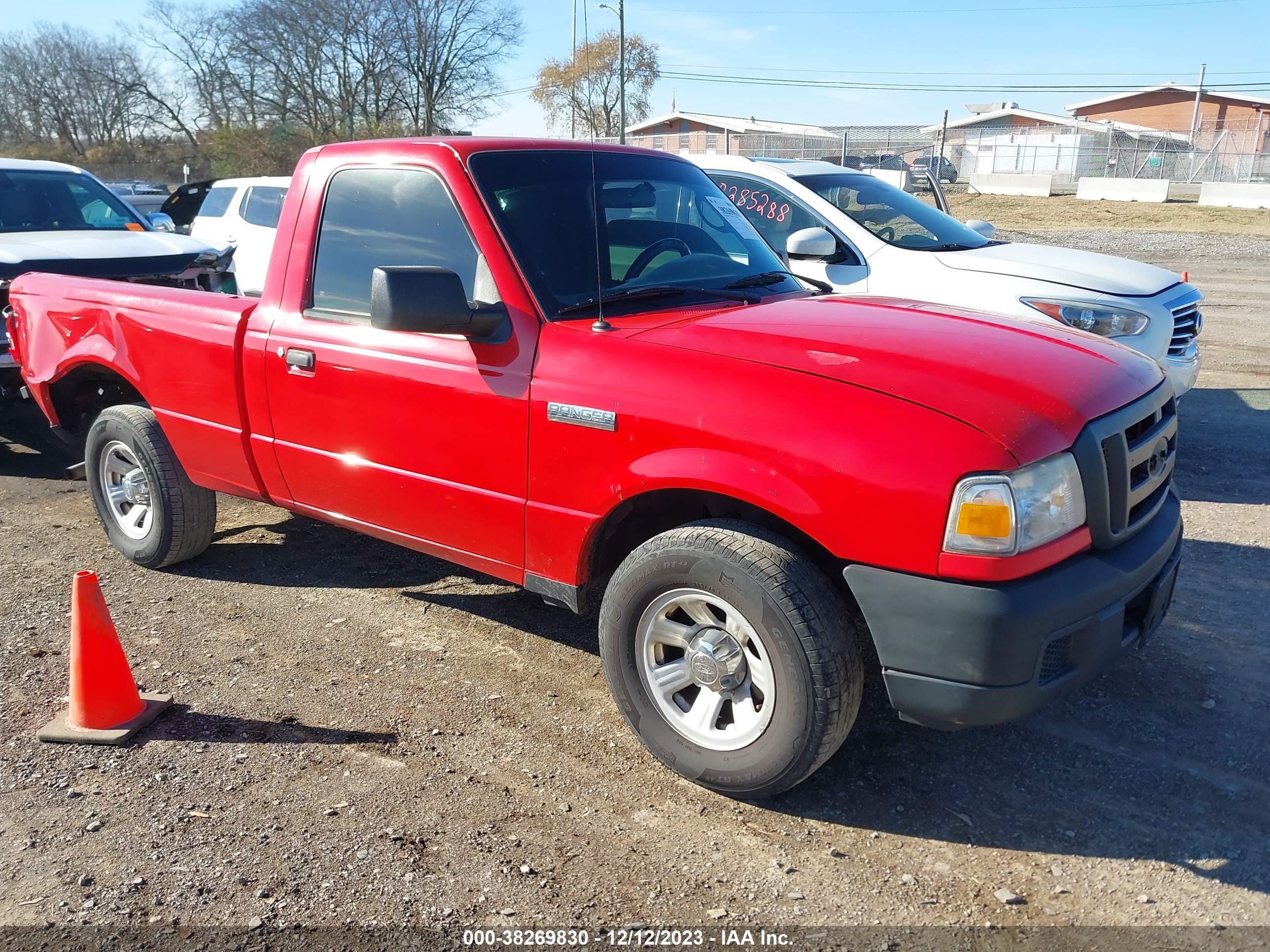 FORD RANGER 2008 1ftyr10dx8pb16052