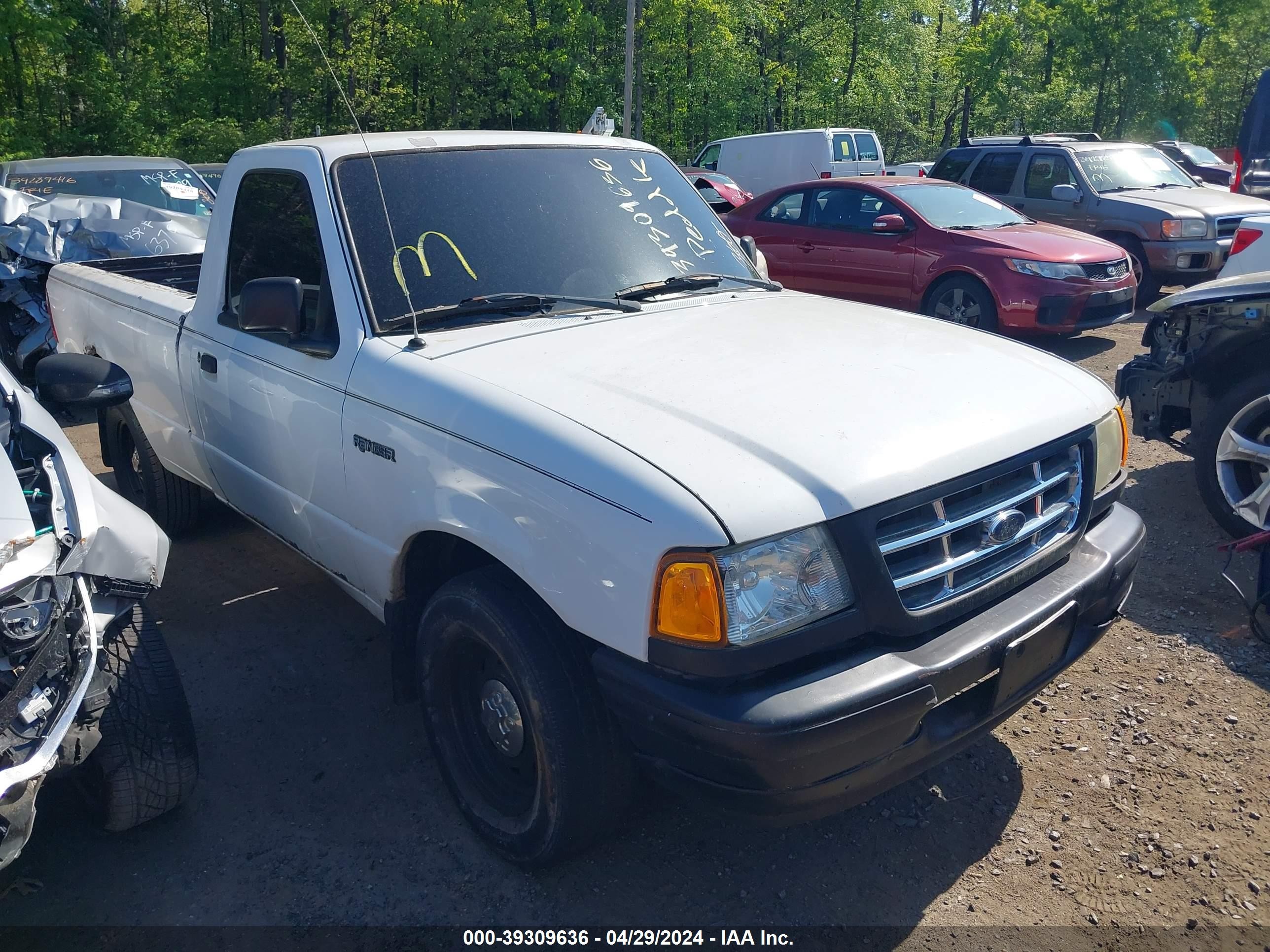 FORD RANGER 2002 1ftyr10e92pa43708