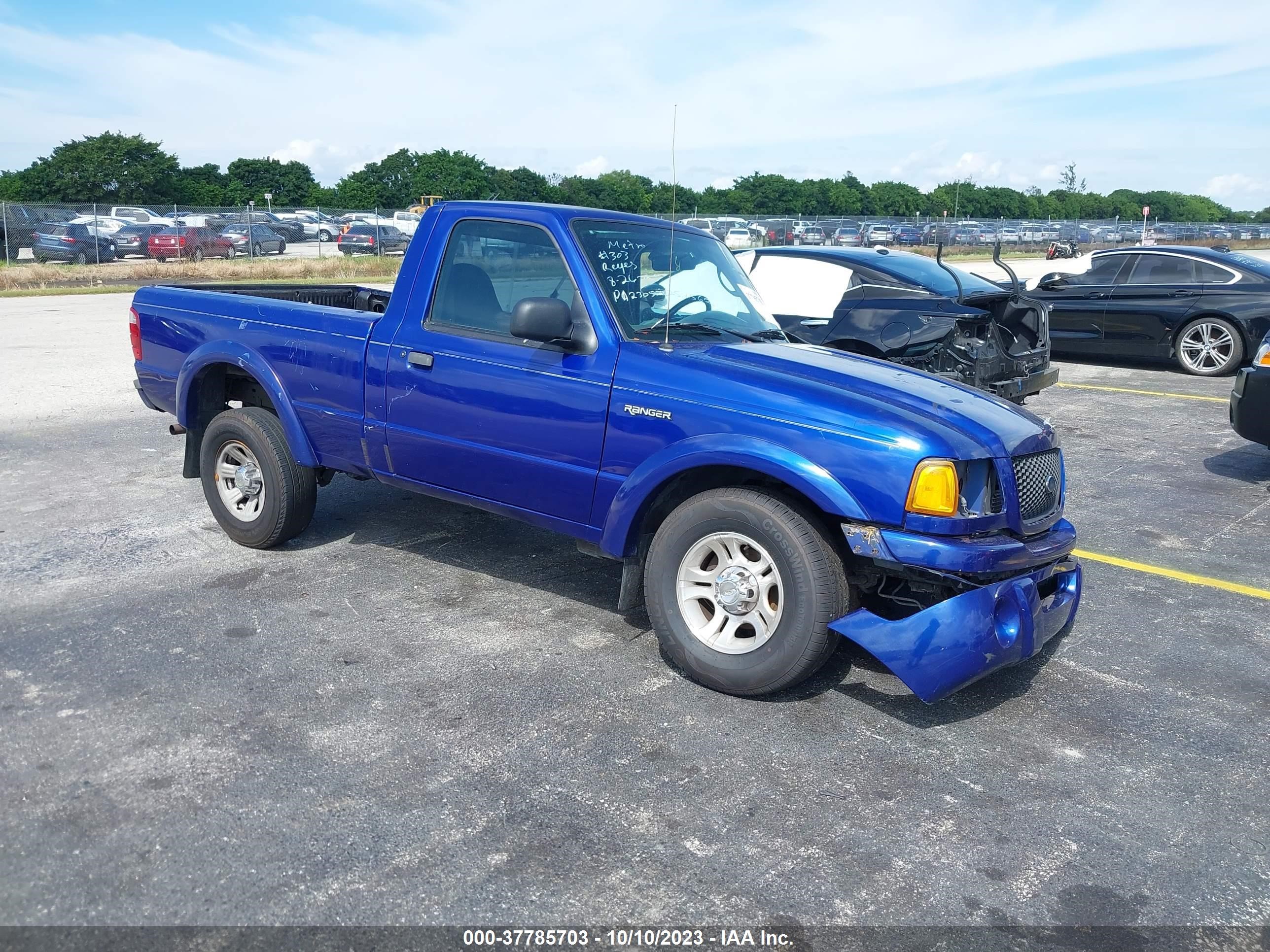 FORD RANGER 2003 1ftyr10u03pa33609