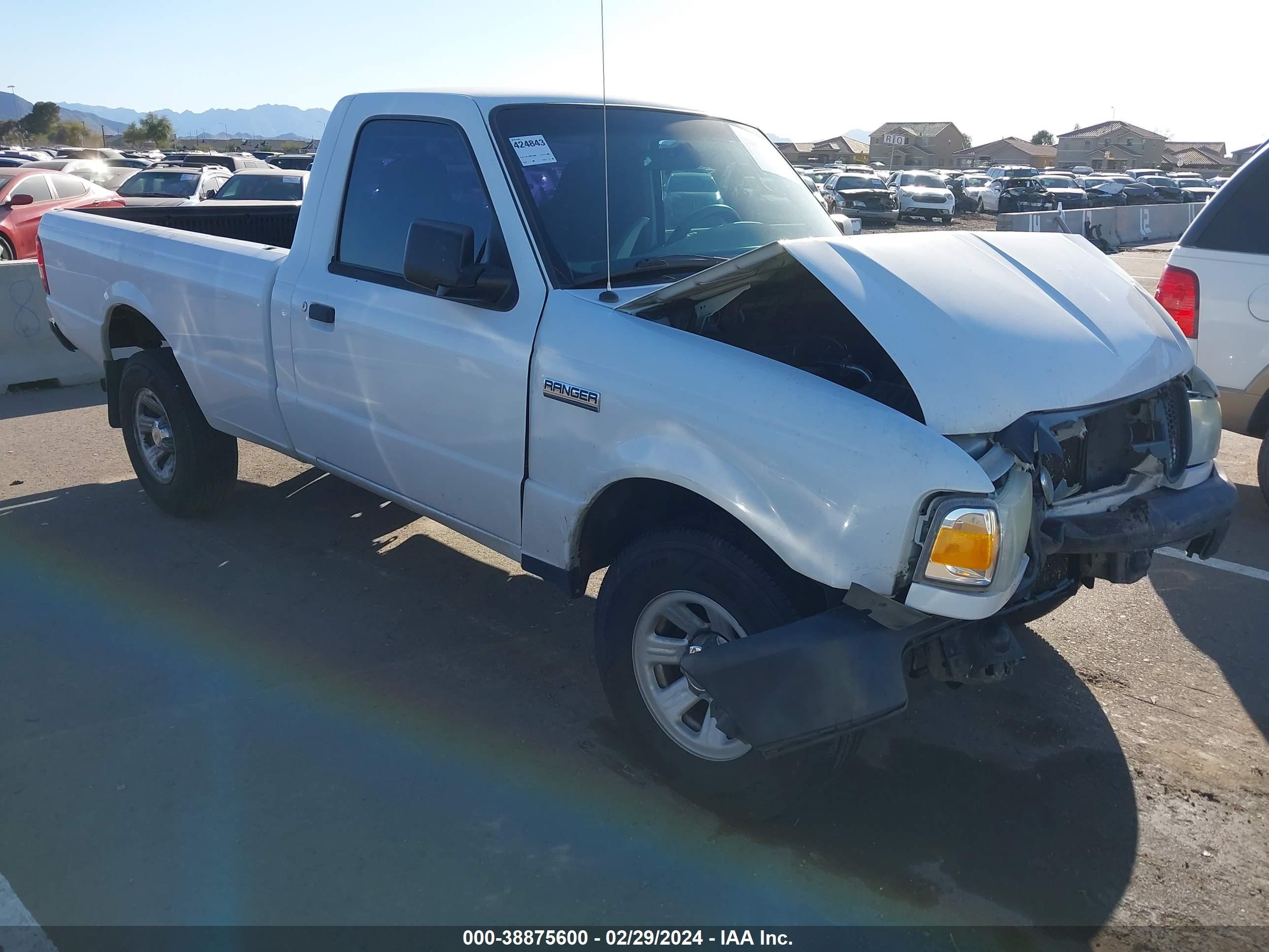 FORD RANGER 2007 1ftyr10u07pa11888