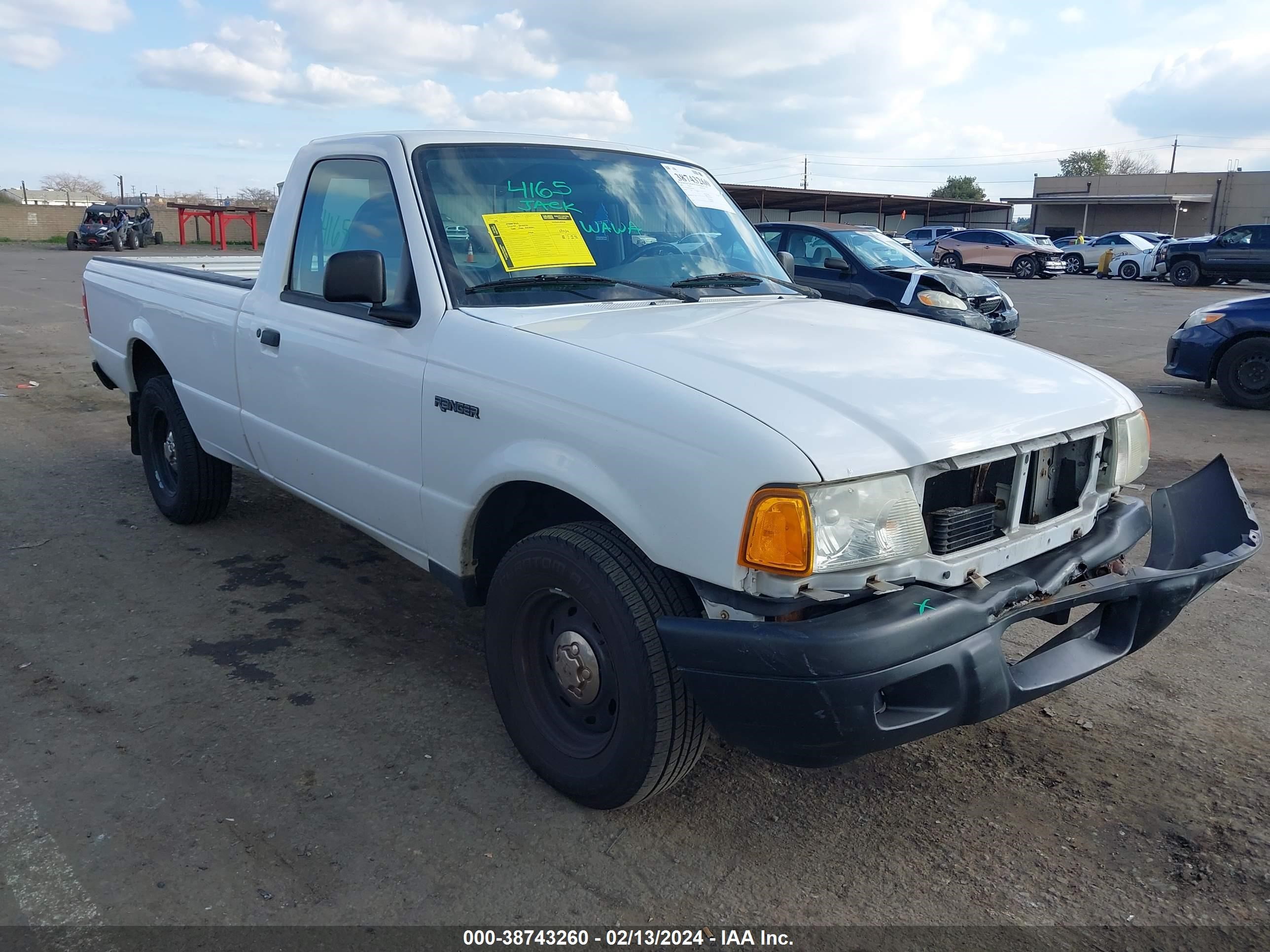 FORD RANGER 2003 1ftyr10u23pb09735