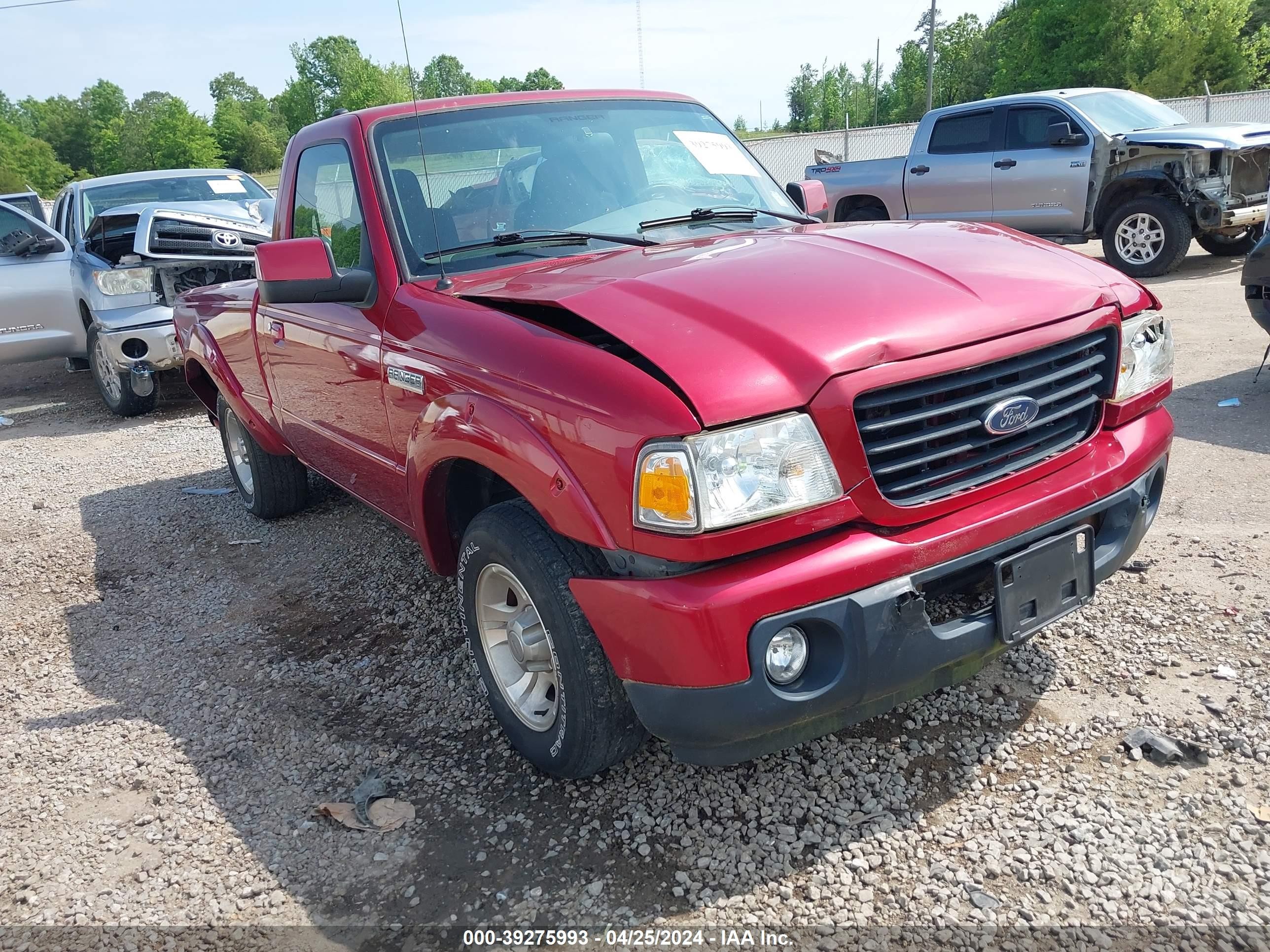 FORD RANGER 2008 1ftyr10u48pb17262