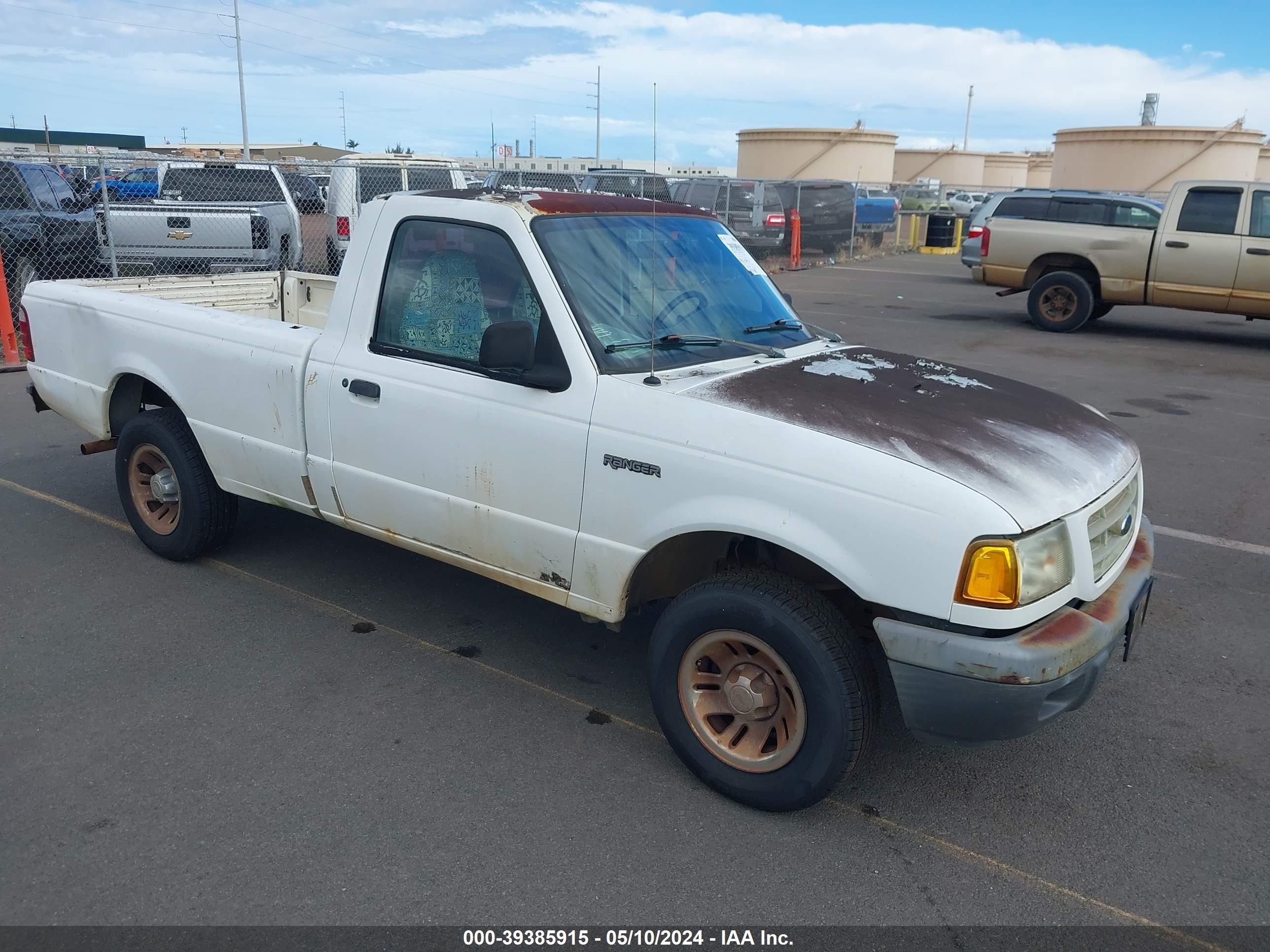 FORD RANGER 2001 1ftyr10u51pb75029