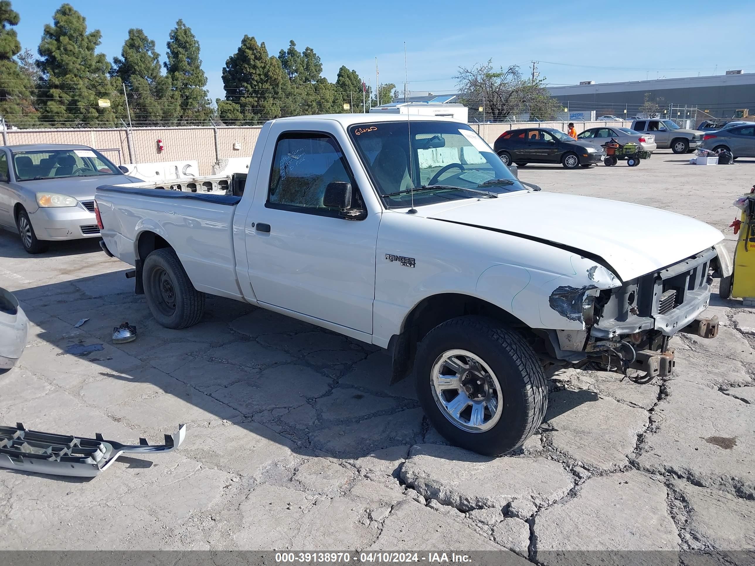 FORD RANGER 2002 1ftyr10u62pa22807