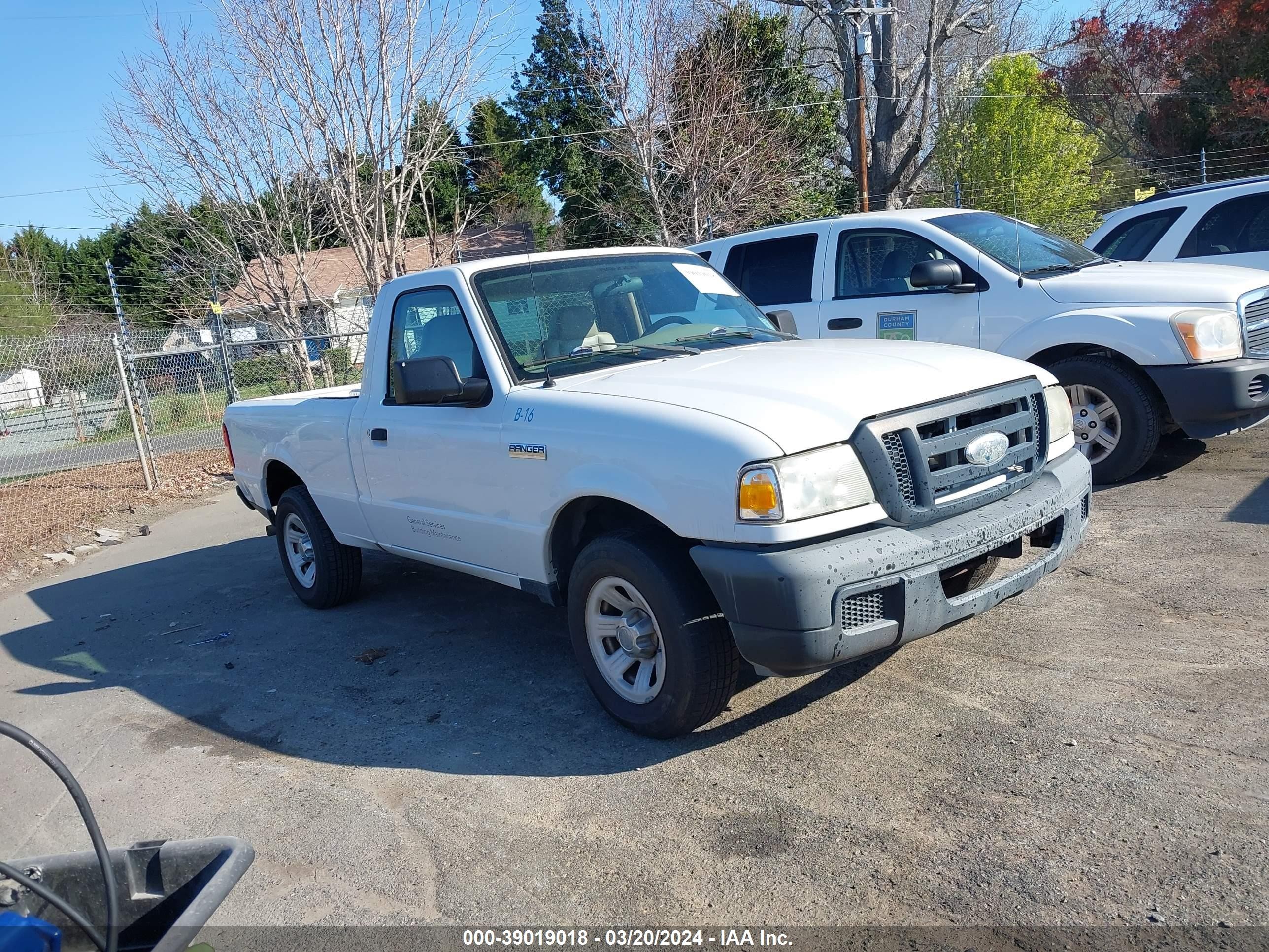 FORD RANGER 2007 1ftyr10u67pa74560