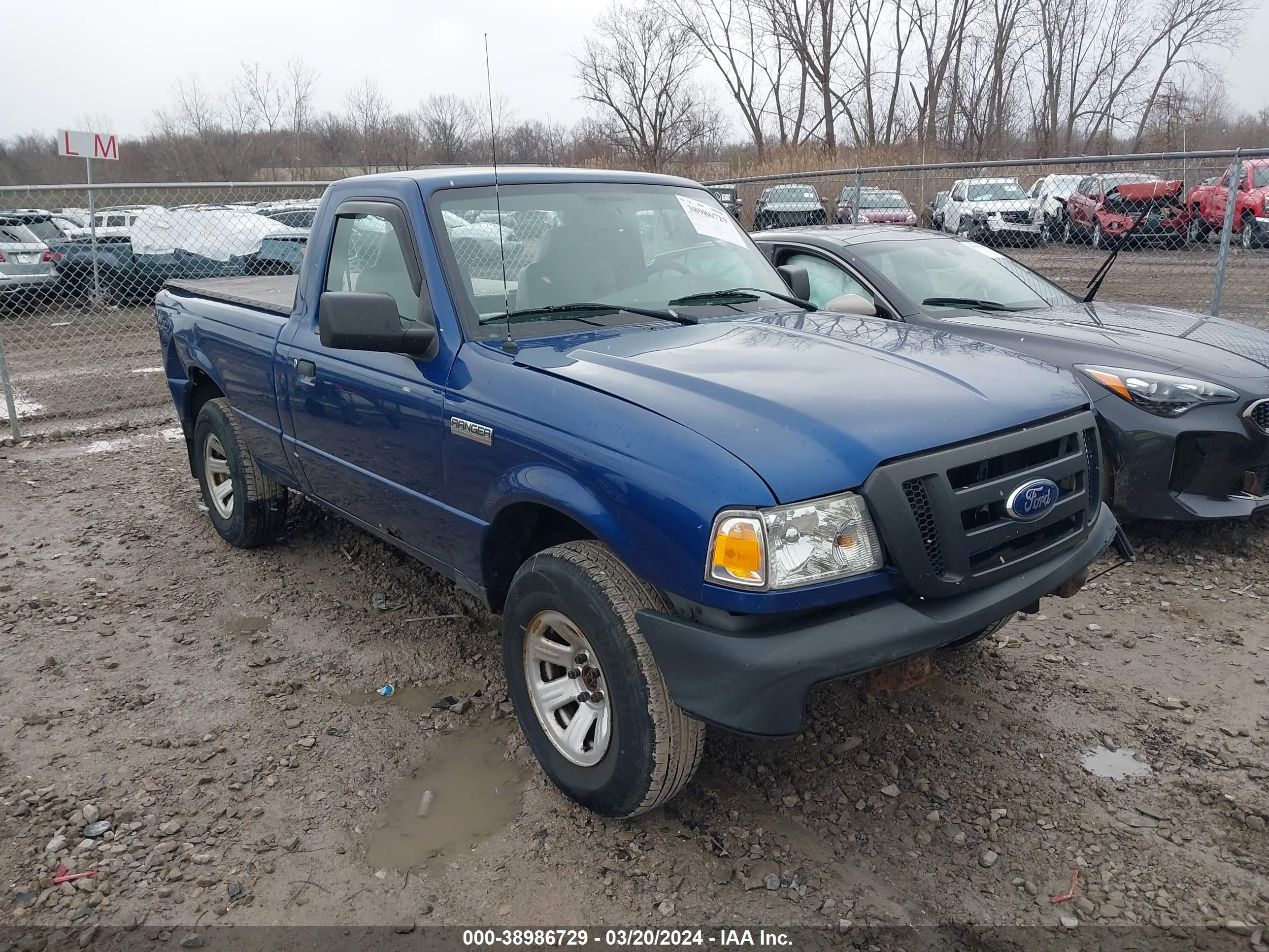 FORD RANGER 2008 1ftyr11u38pa49759