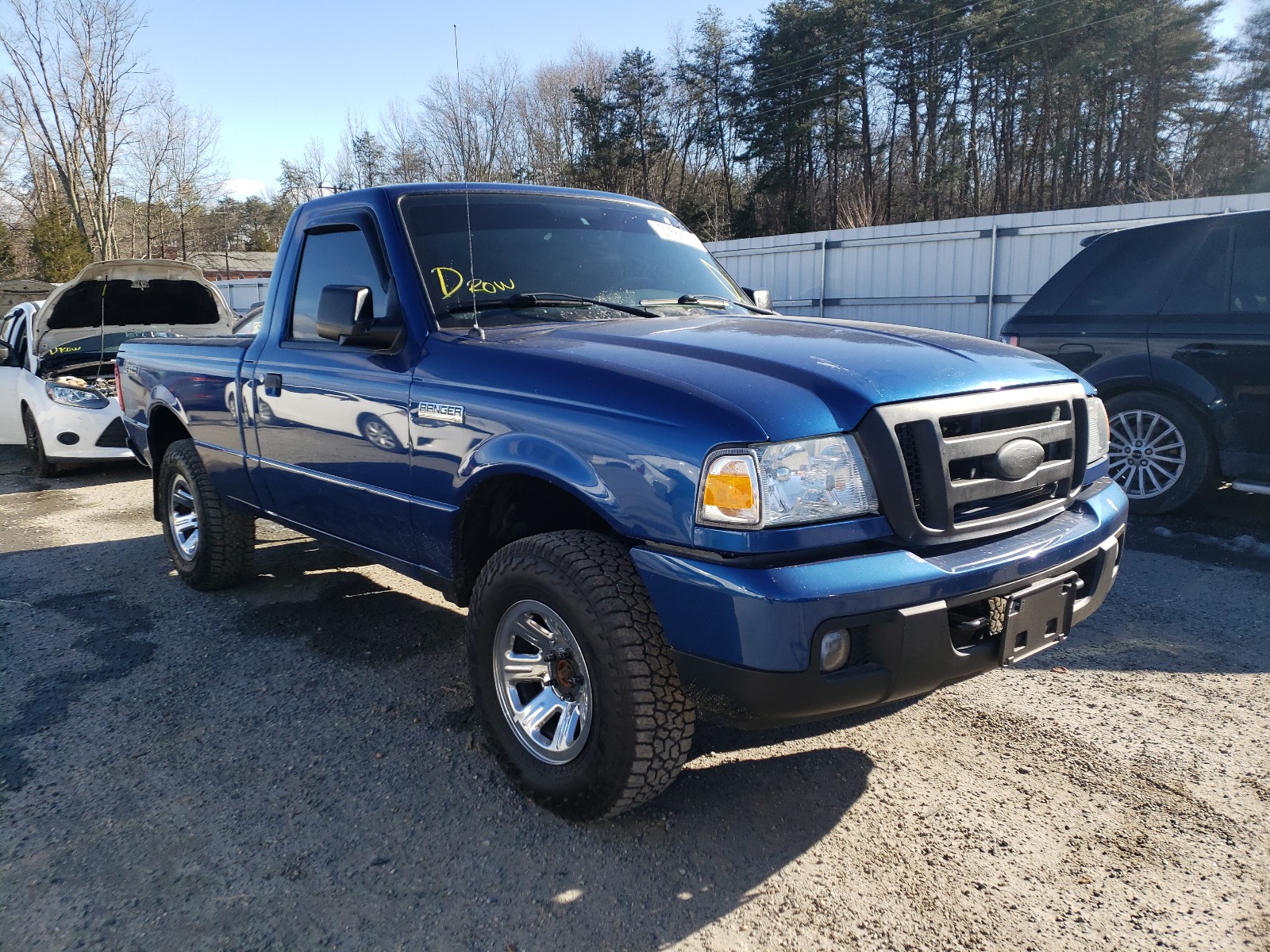 FORD RANGER 2007 1ftyr11u77pa12437